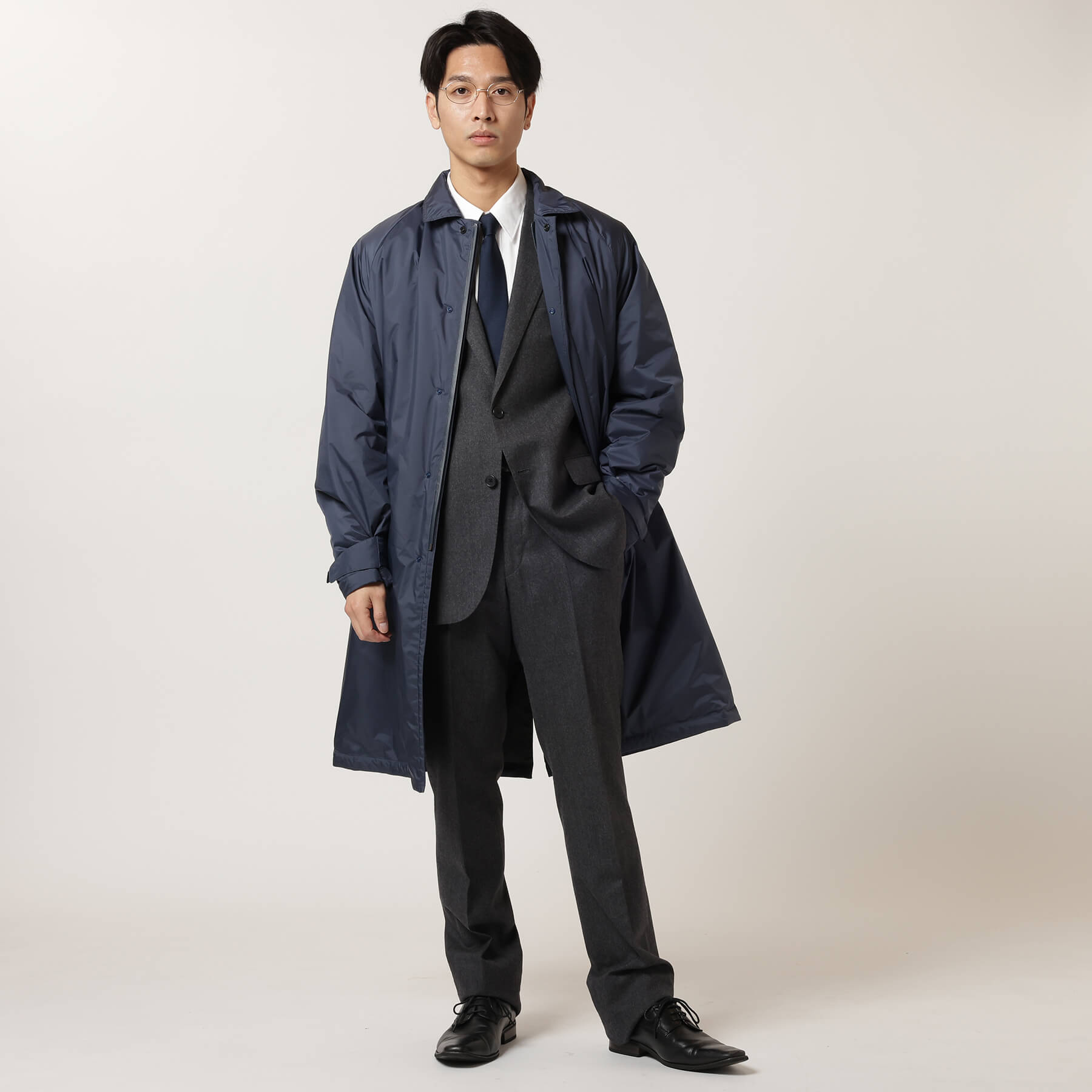 AURORA SOUTIEN COLLAR COAT (MEN) / オーロラステンカラーコート ...