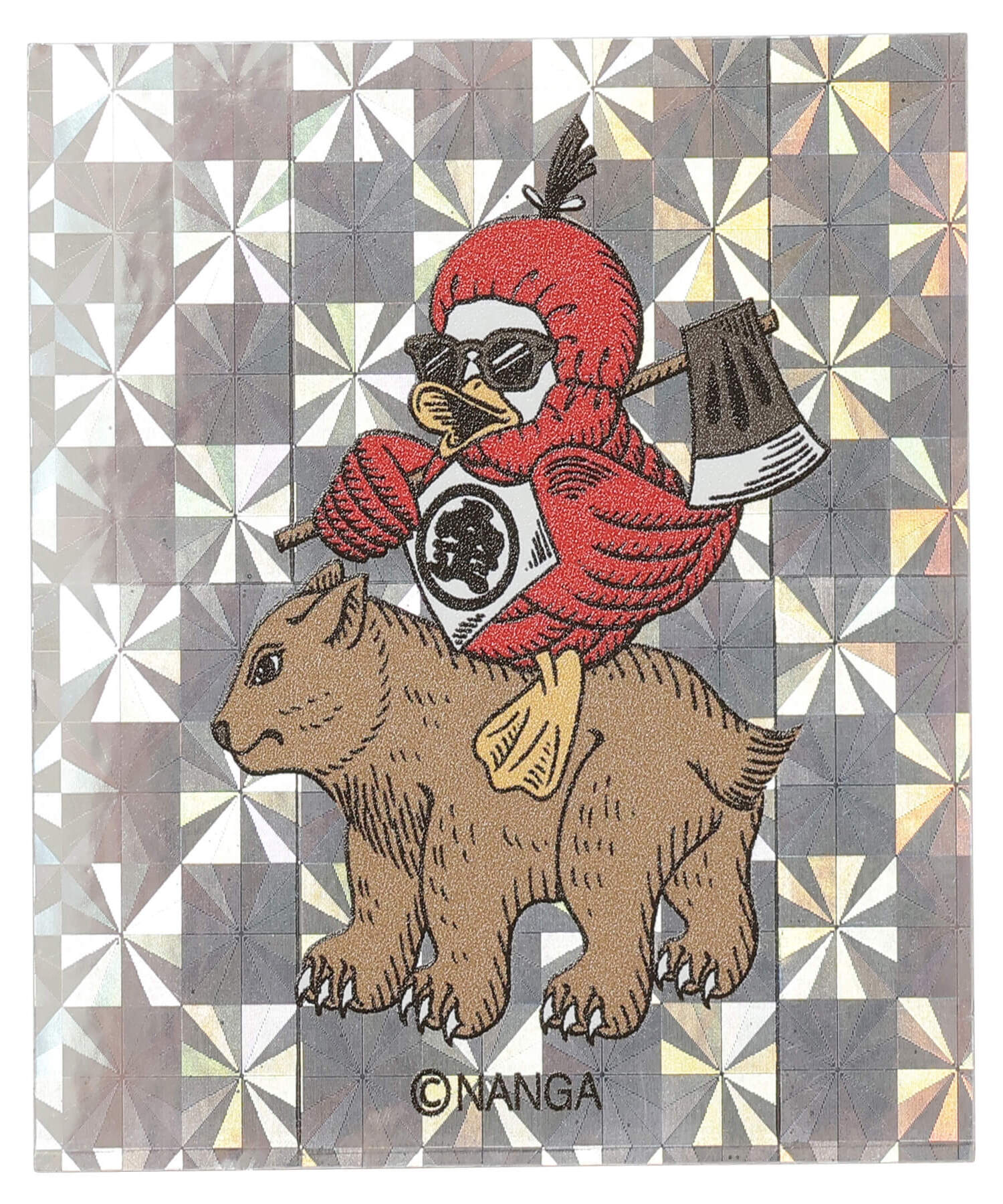 ホログラフィックガーシースクエアステッカー – NANGA ONLINE SHOP