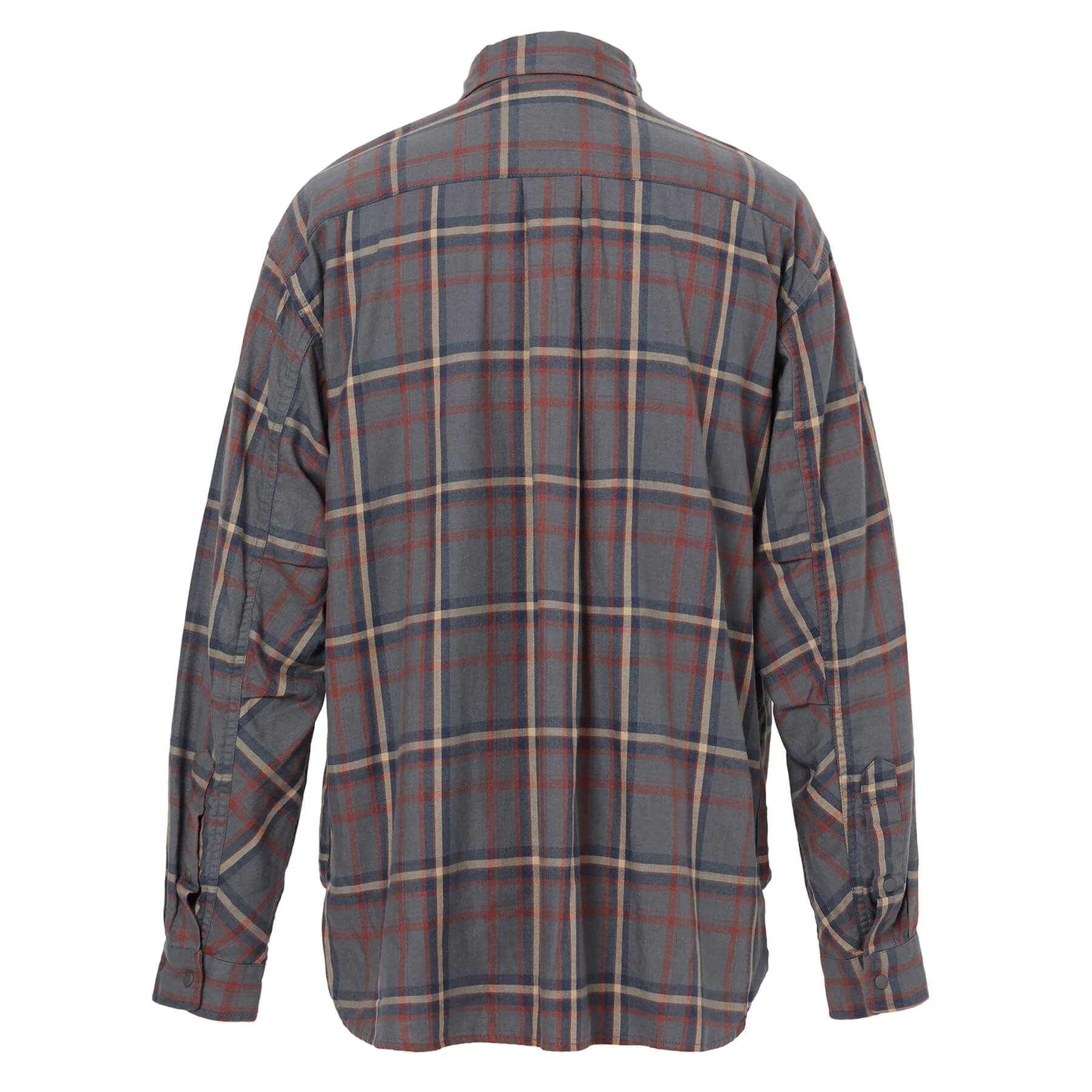 FADE PLAID CAMP SHIRT / フェードプレイドキャンプシャツ – NANGA