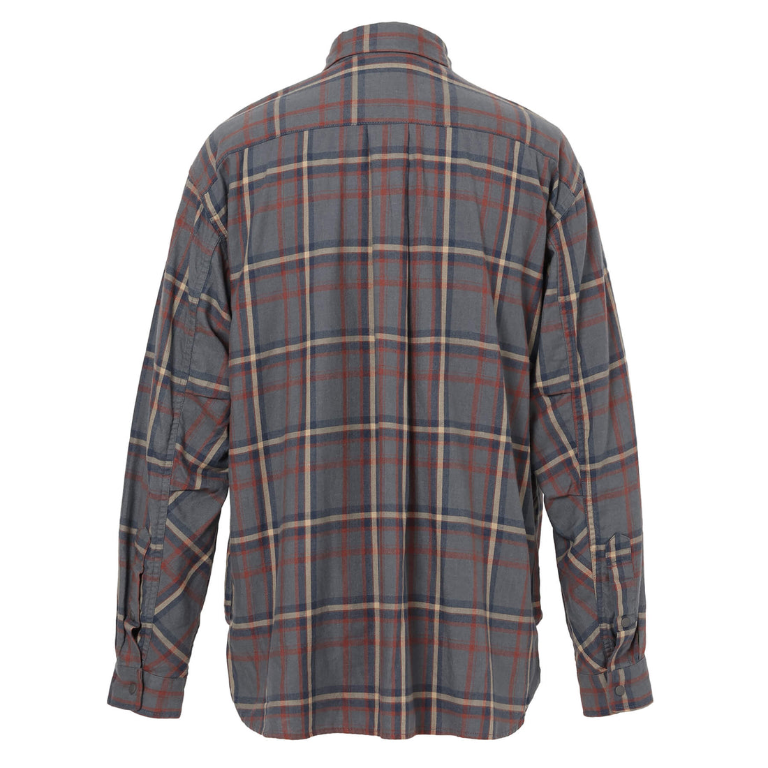 FADE PLAID CAMP SHIRT / フェードプレイドキャンプシャツ