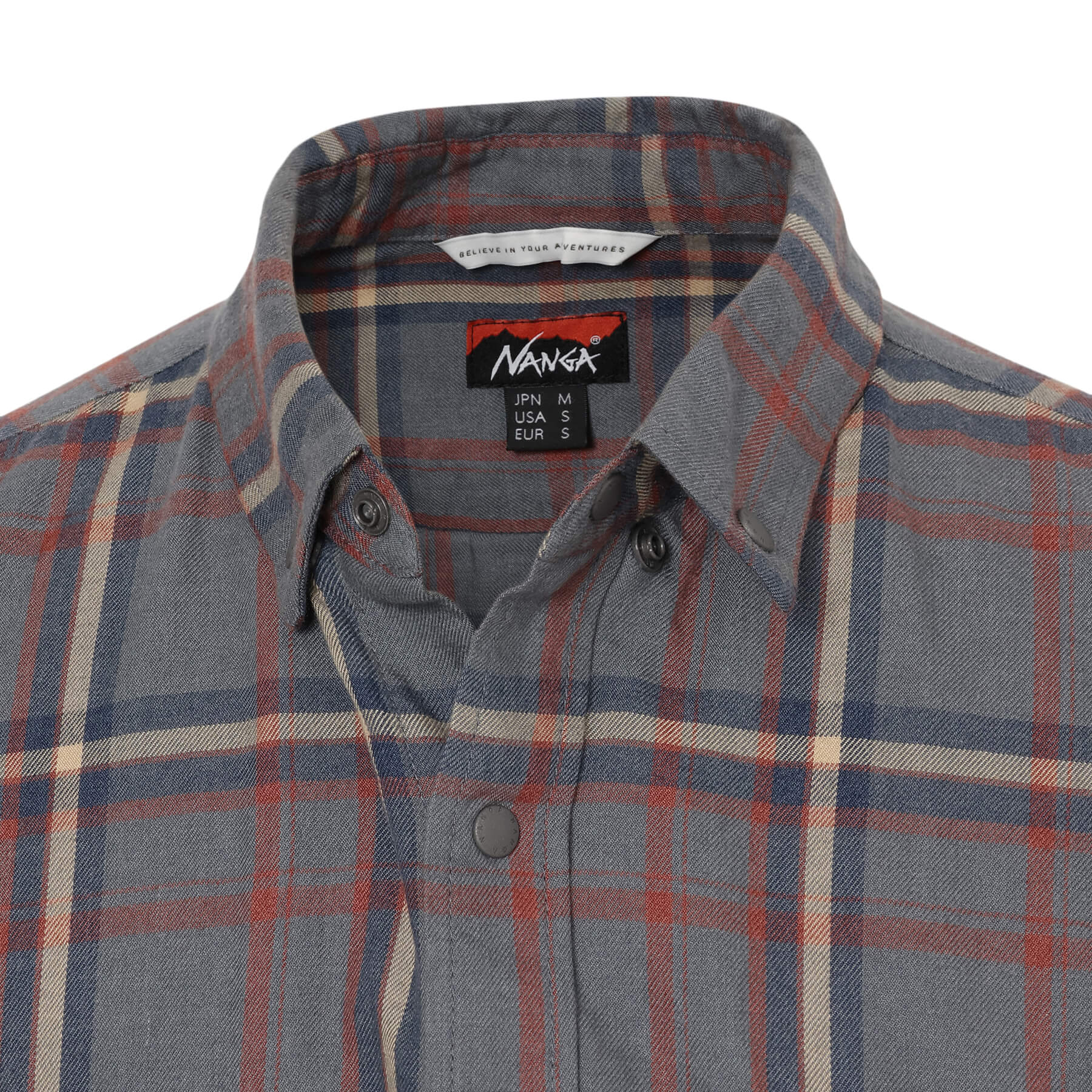 FADE PLAID CAMP SHIRT / フェードプレイドキャンプシャツ – NANGA