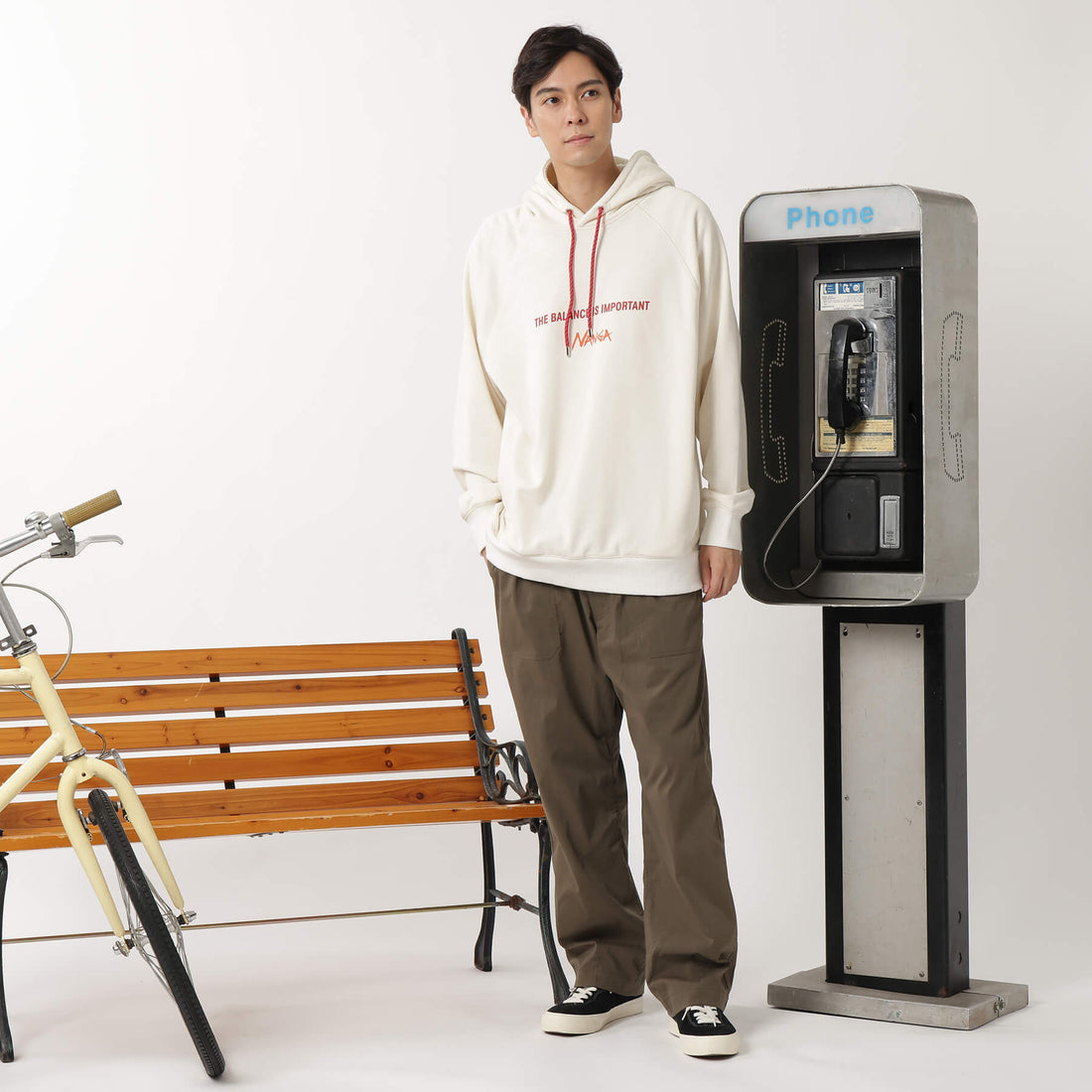 ECO HYBRID THE BALANCE SWEAT HOODIE / エコハイブリッドザバランススウェットフーディー