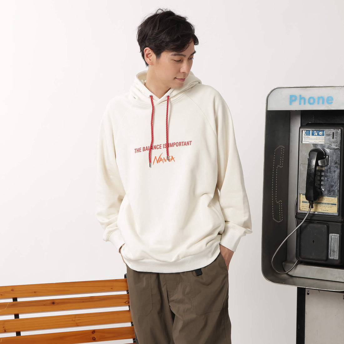 ECO HYBRID THE BALANCE SWEAT HOODIE / エコハイブリッドザバランススウェットフーディー