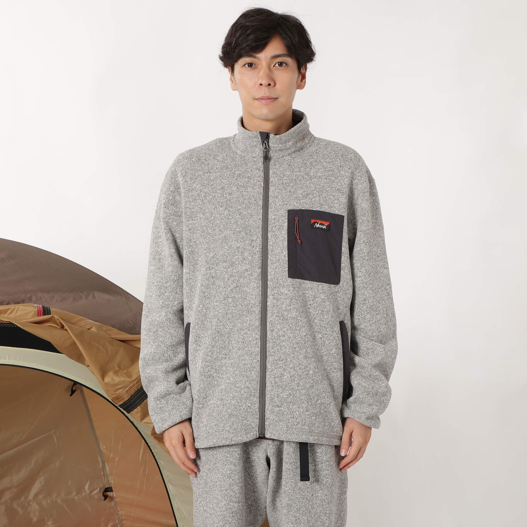 【売り切り】NANGA POLARTEC FLEECE ZIP BLOUSON