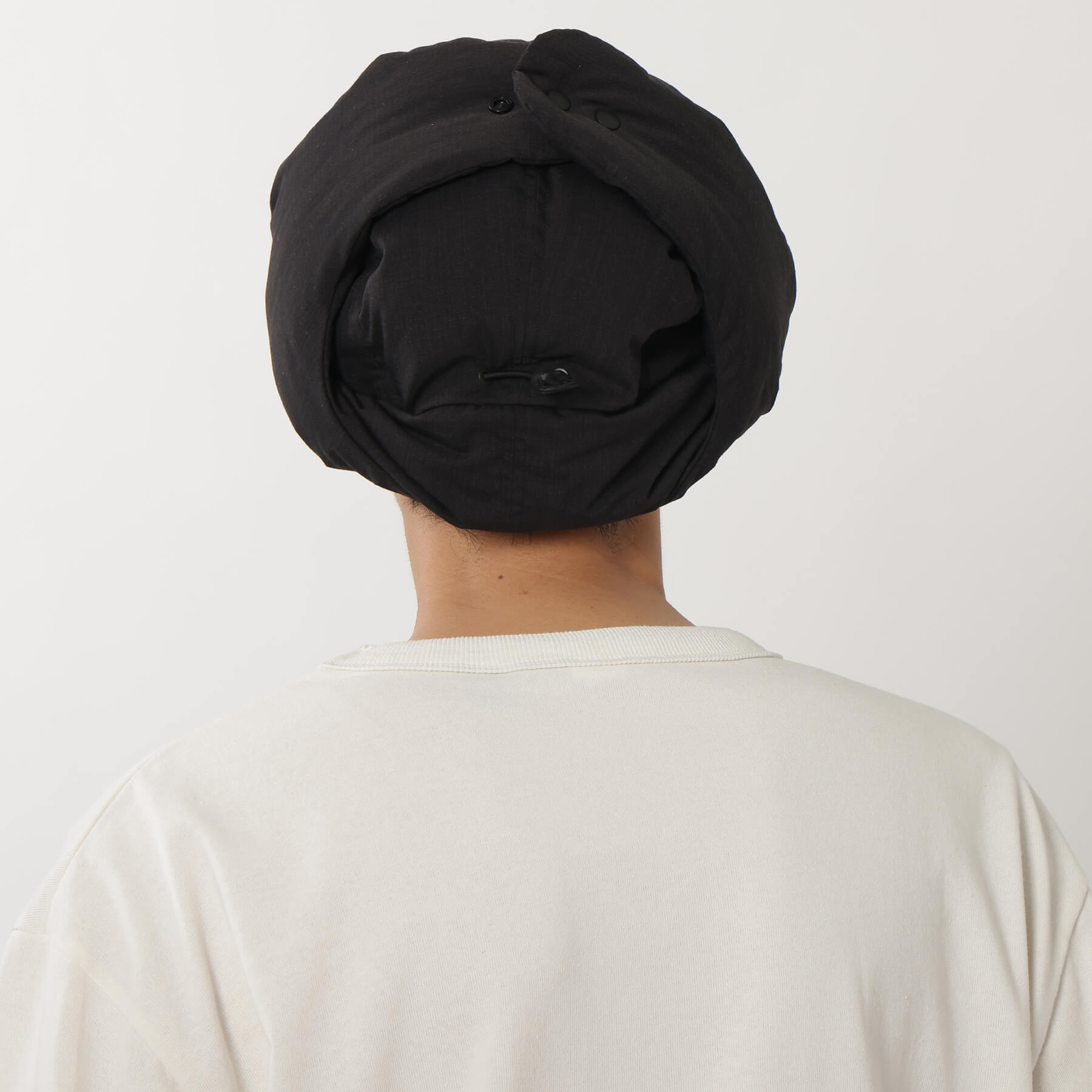 TAKIBI RIPSTOP DOWN EAR FLAP CAP ブラック