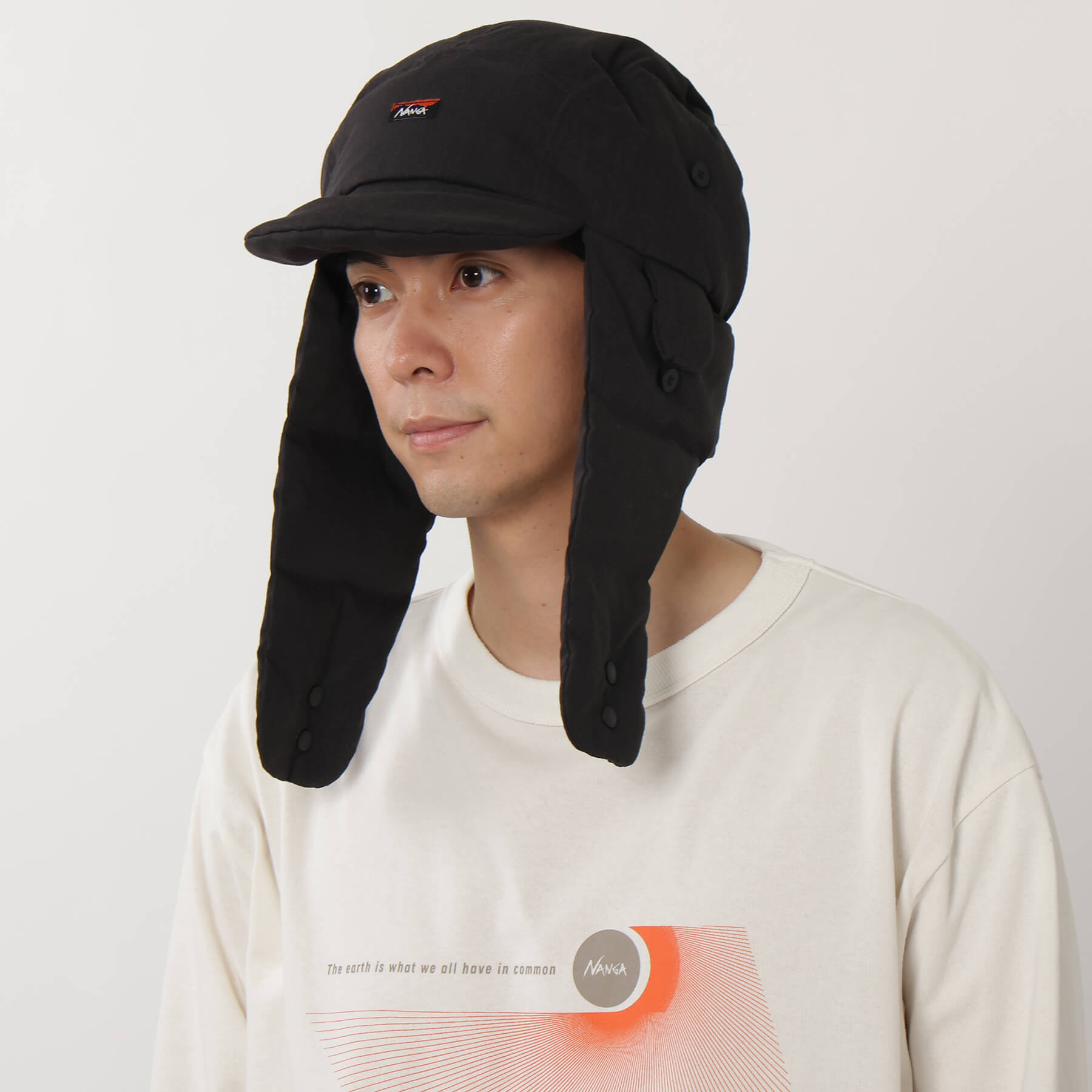 TAKIBI RIPSTOP DOWN EAR FLAP CAP