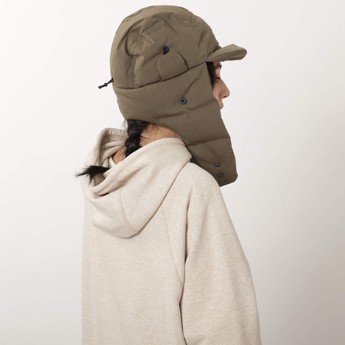TAKIBI RIPSTOP DOWN EAR FLAP CAP / タキビリップストップダウンイヤーフラップキャップ