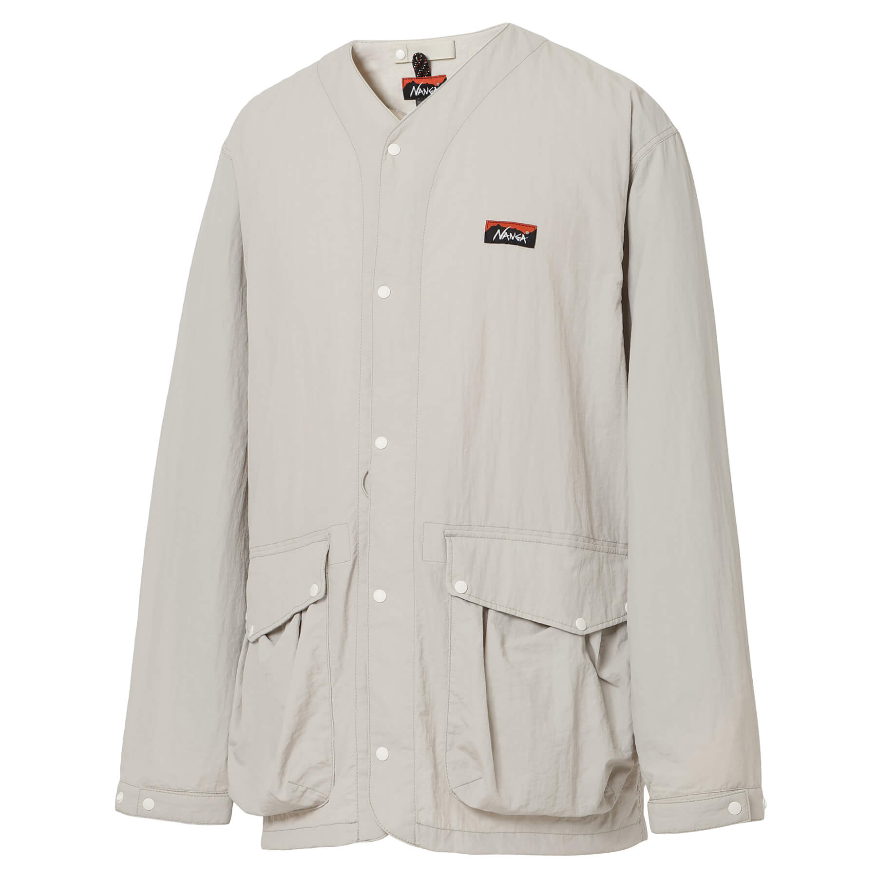 NYLON TUSSER NO COLLAR JACKET(MEN) – NANGA ONLINE SHOP