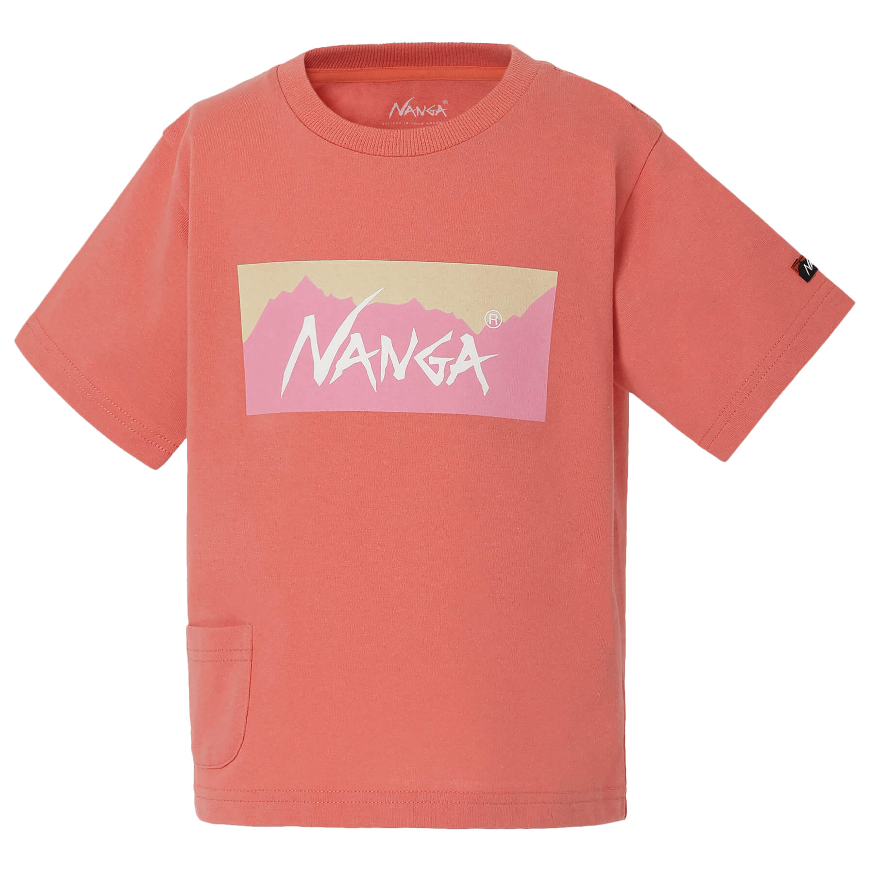 ECO HYBRID BOX LOGO KIDS TEE / エコハイブリッドボックスロゴキッズ 