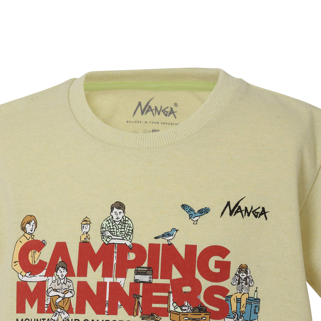 ECO HYBRID CAMPING MANNERS SOAP BUBBLES KIDS TEE / エコハイブリッド キャンピングマナー ソープバブル キッズティー(キッズ)