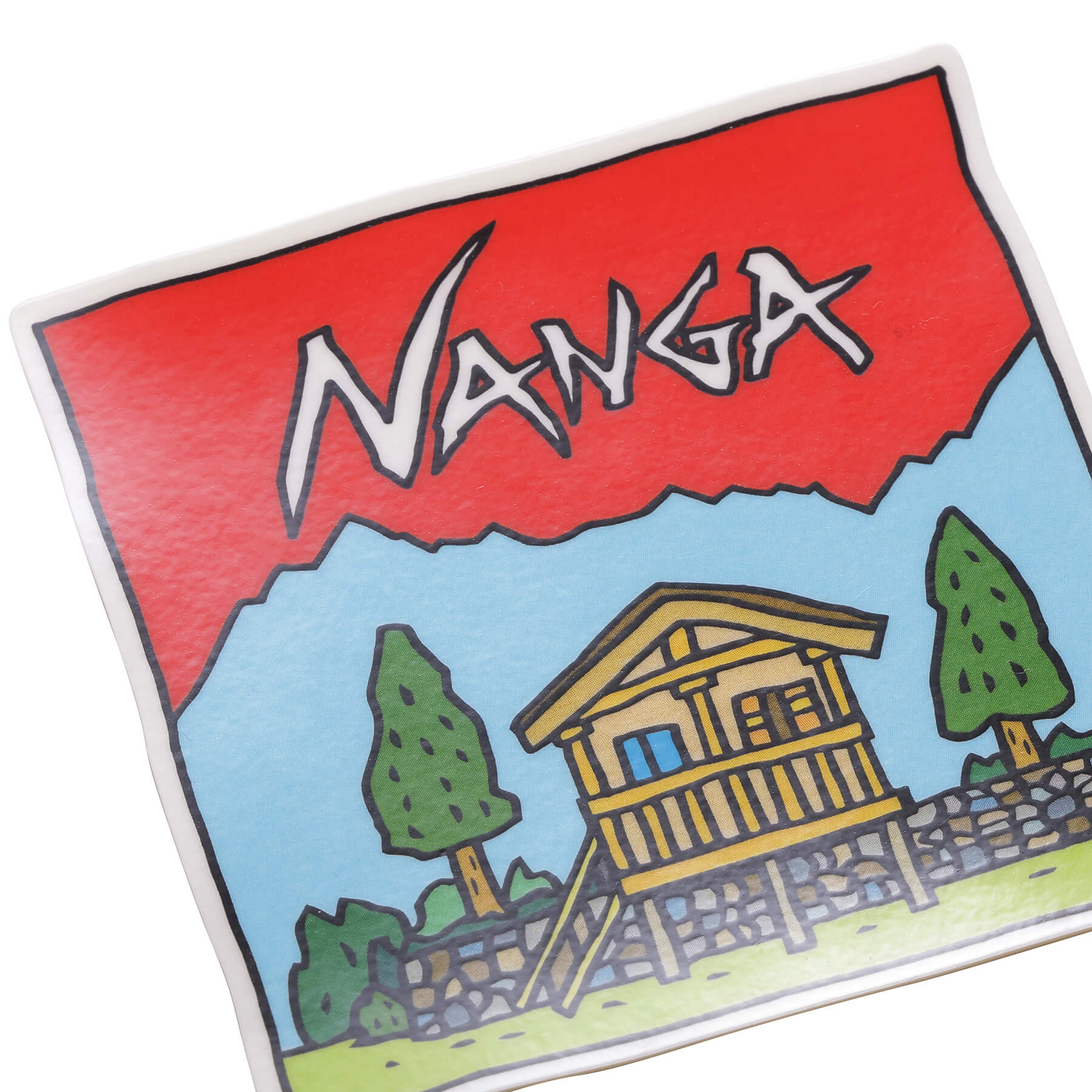 NANGA×USHIODA HIROAKI STICKER / ナンガ×ウシオダヒロアキ ステッカー