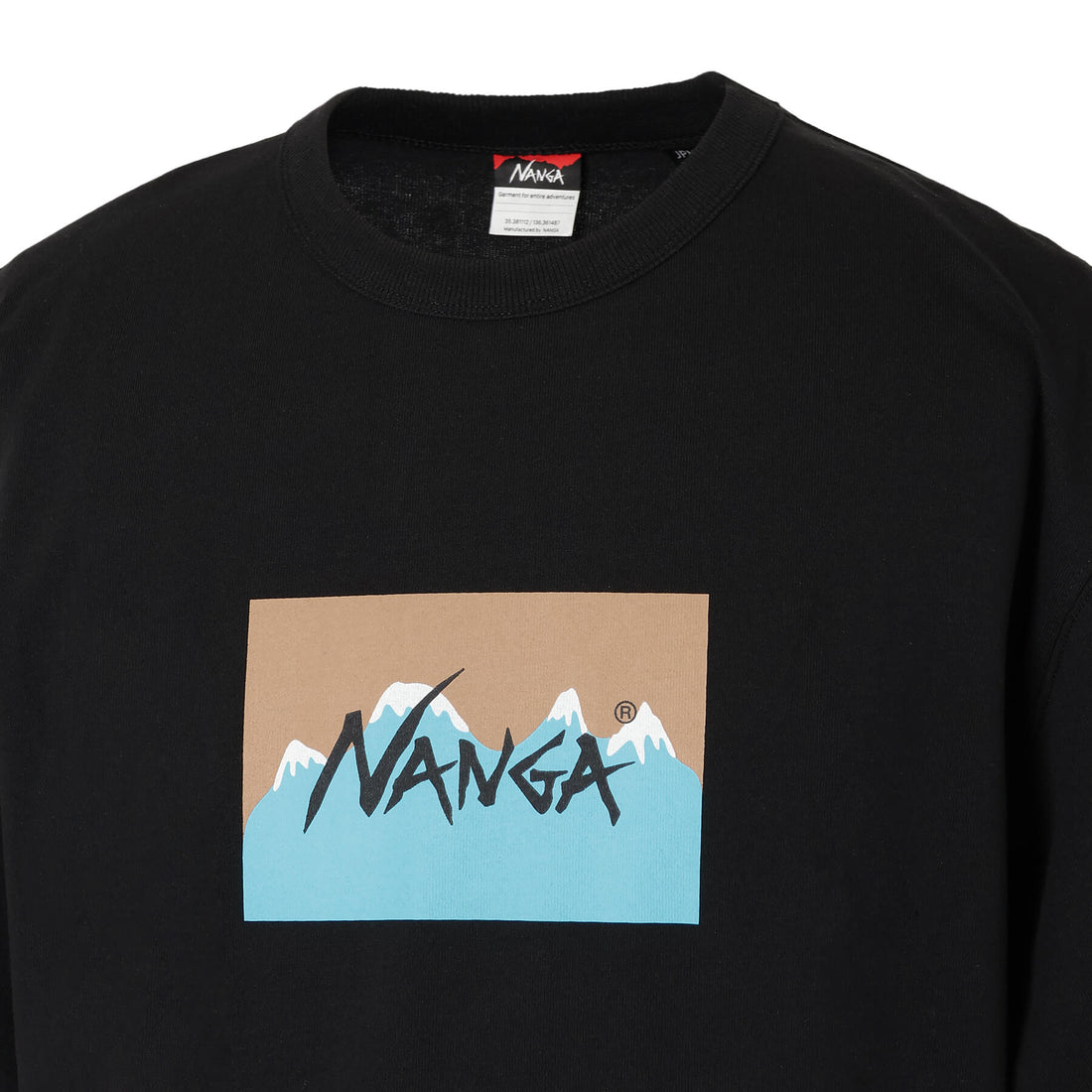 NANGA×Jerry Ukai ECO HYBRID NANGA LOGO TEE