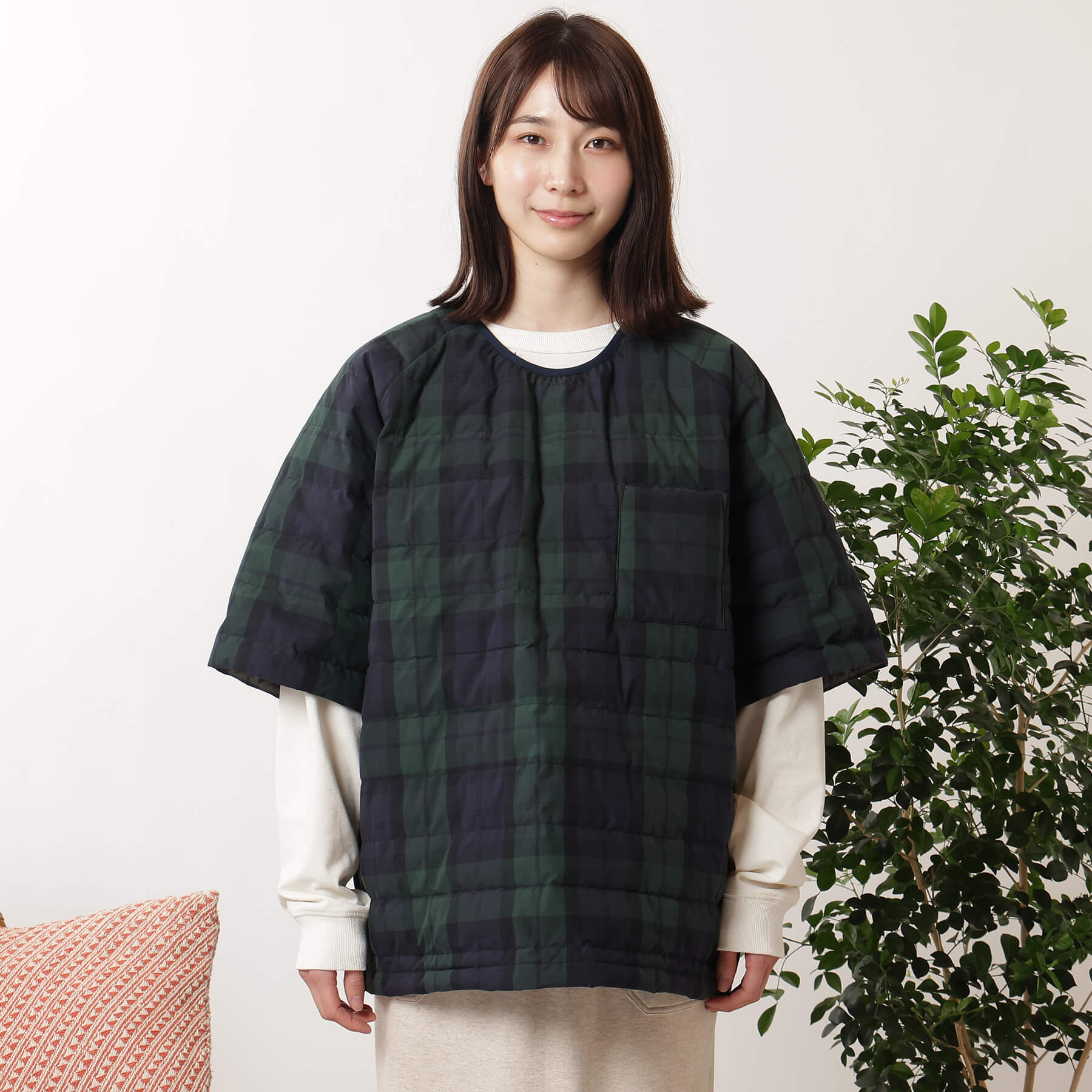 COTTON PEACH DOWN BIG TEE / コットンピーチダウンビッグティー