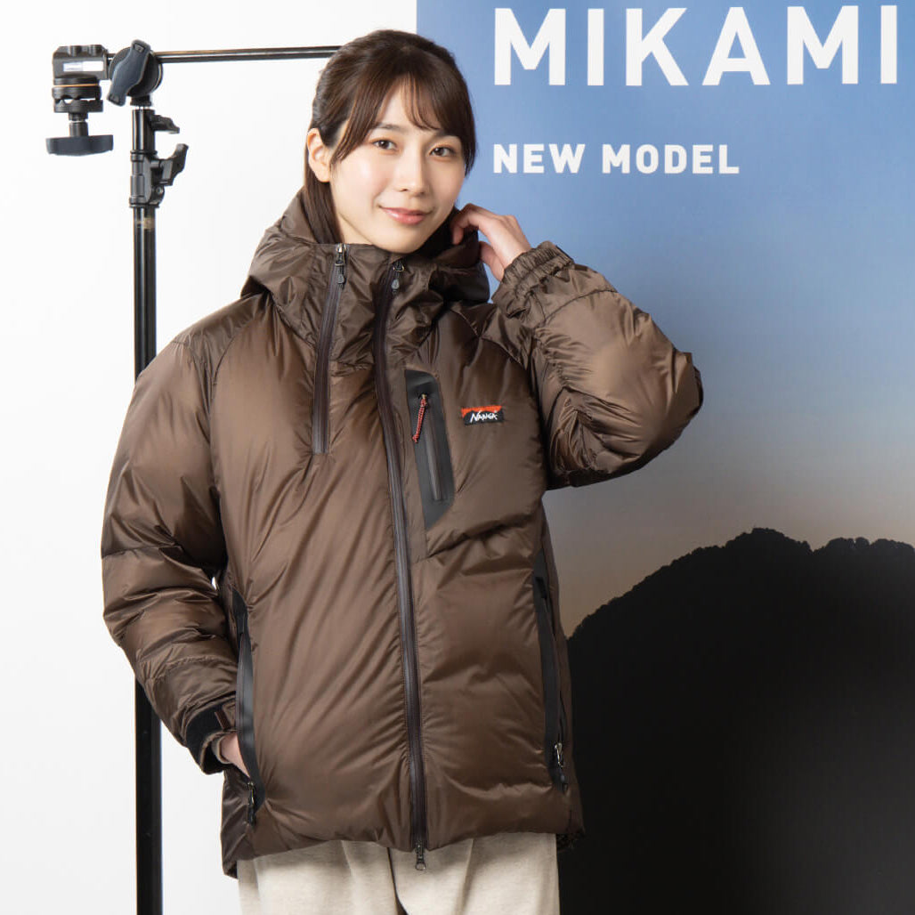 AURORA LIGHT DOWN JACKET MIKAMI W / オーロラライトダウンジャケット ...