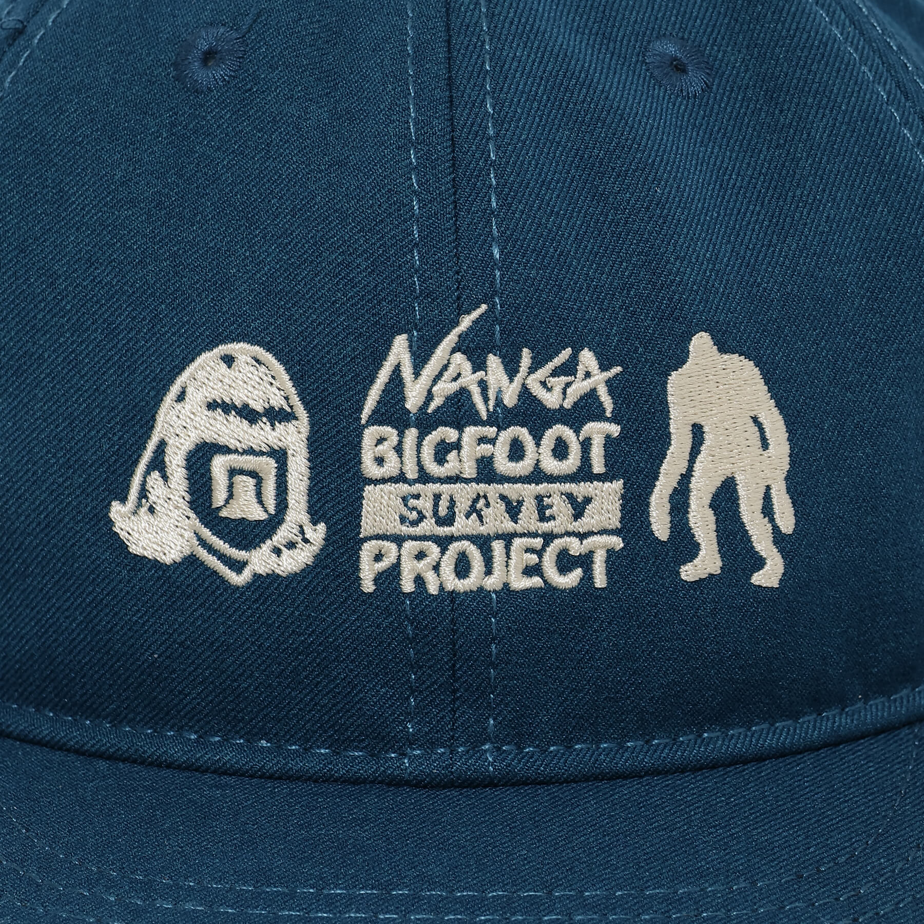 NANGA×TACOMA FUJI RECORDS BIGFOOT SURVEY PROJECT LOGO CAP / ナンガ 