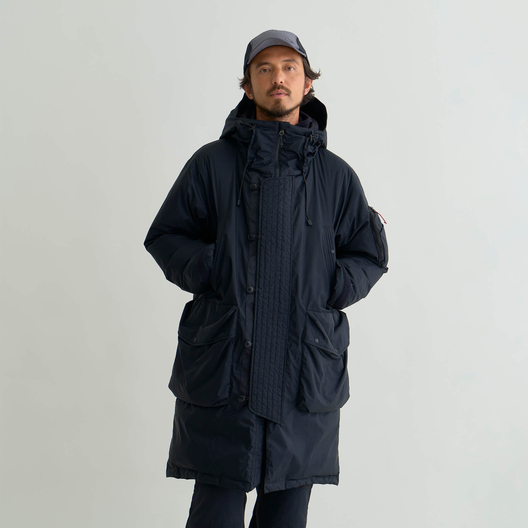 AURORA TEX DOWN FIELD HALF COAT(MEN)