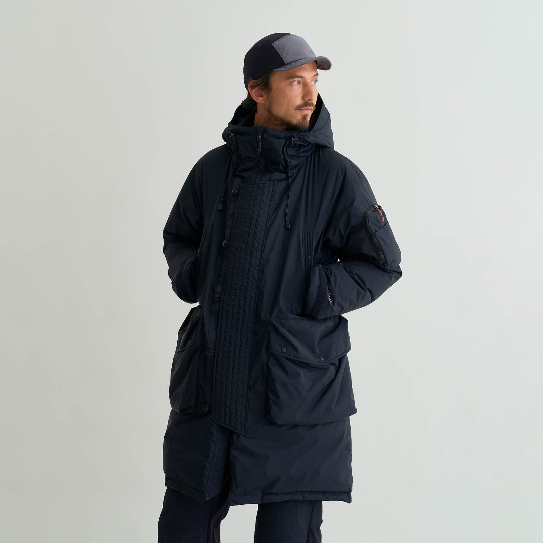 AURORA TEX DOWN FIELD HALF COAT(MEN)