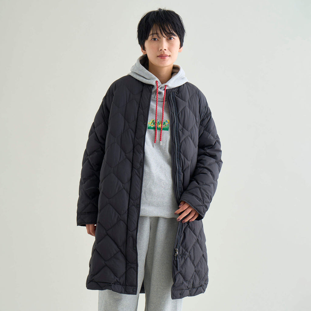 RIB COLLAR QUILTED DOWN COAT W(WOMEN) – NANGA ONLINE SHOP