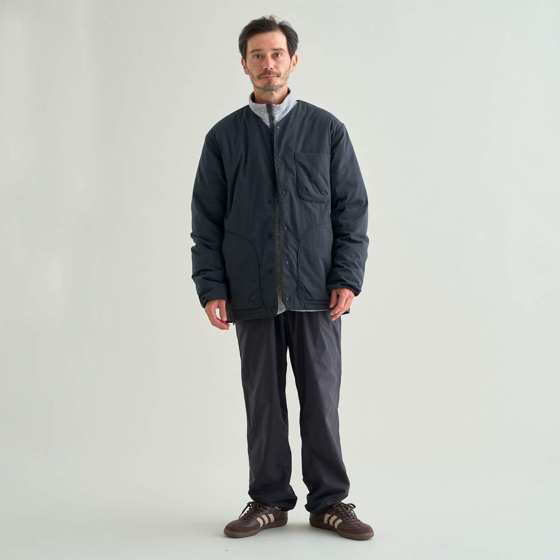 HINOC RIPSTOP INNER DOWN CARDIGAN(MEN)