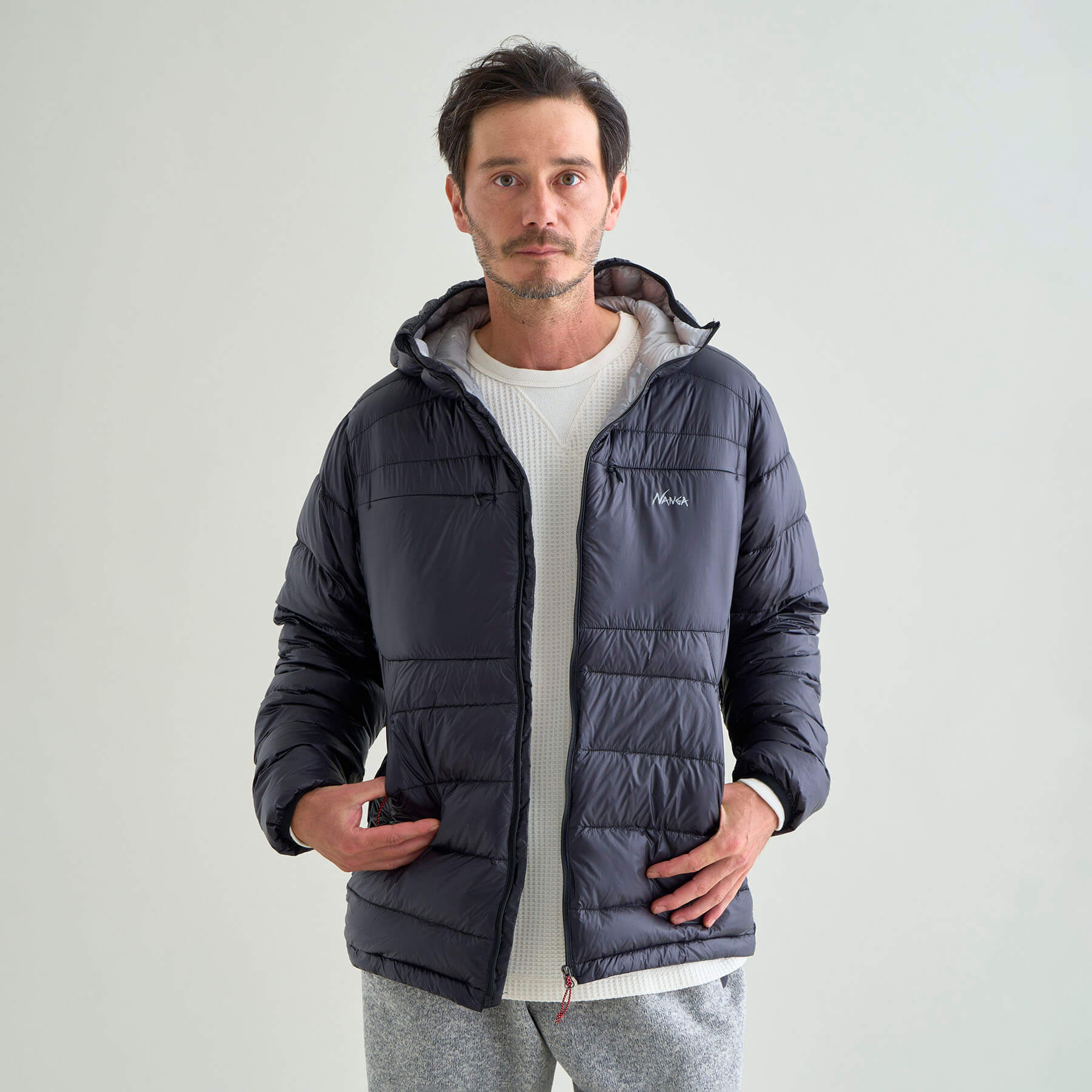 MINIMARHYTHM DOWN ZIP HOODIE(MEN) – NANGA ONLINE SHOP