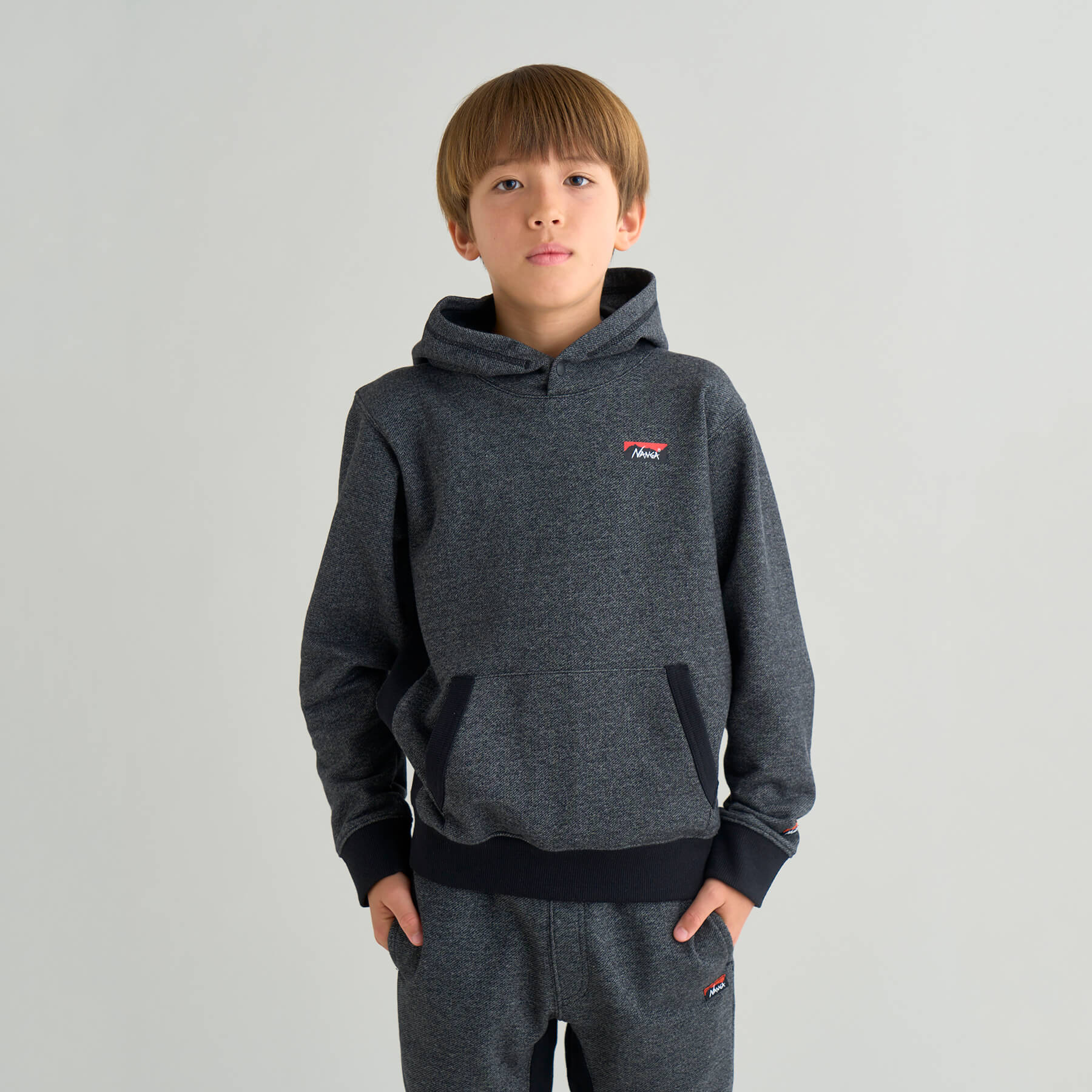 SPECIAL PRICE】ECO HYBRID MINI BOX LOGO KIDS SWEAT HOODIE