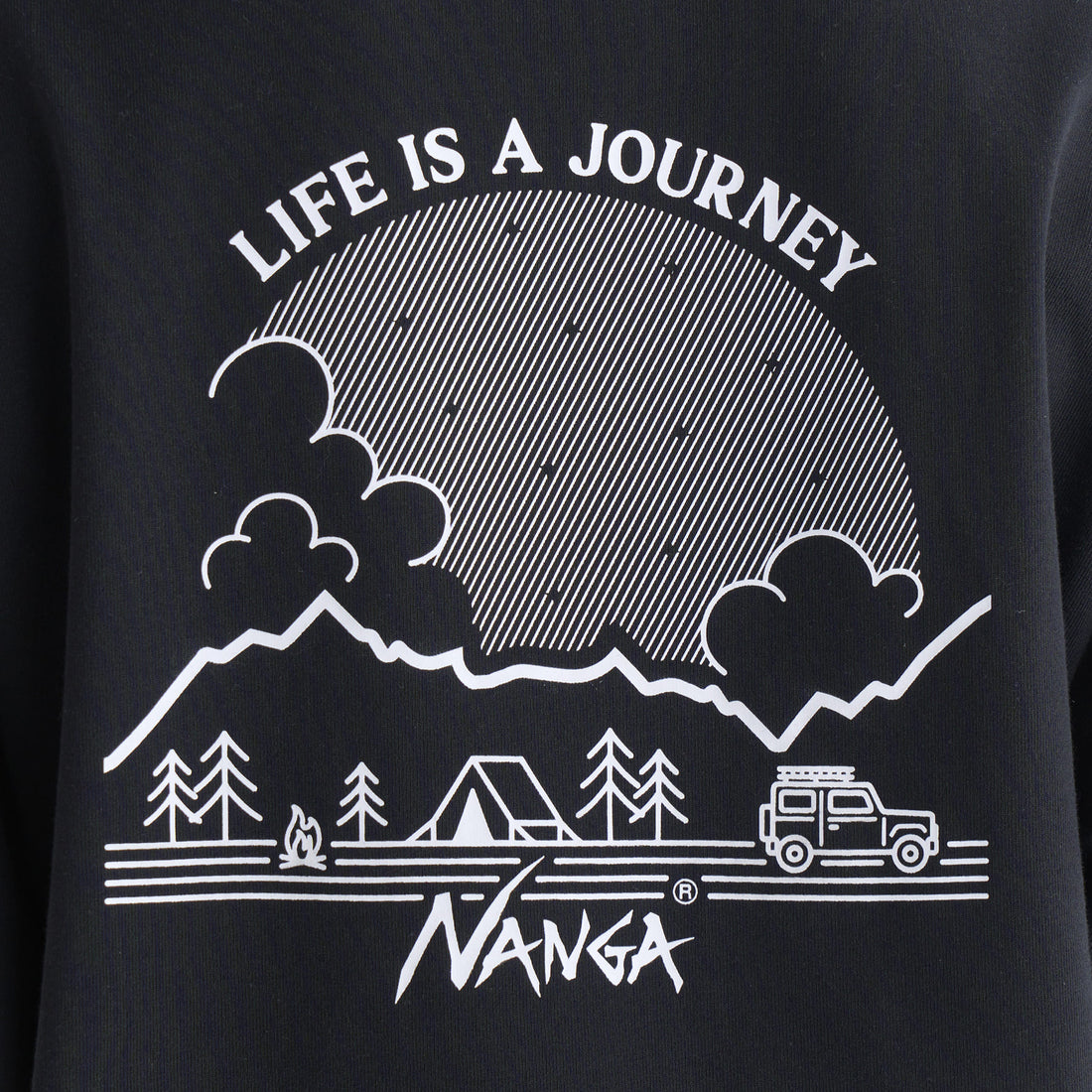 ECO HYBRID LIFE IS A JOURNEY STARGAZER L/S TEE(UNISEX)