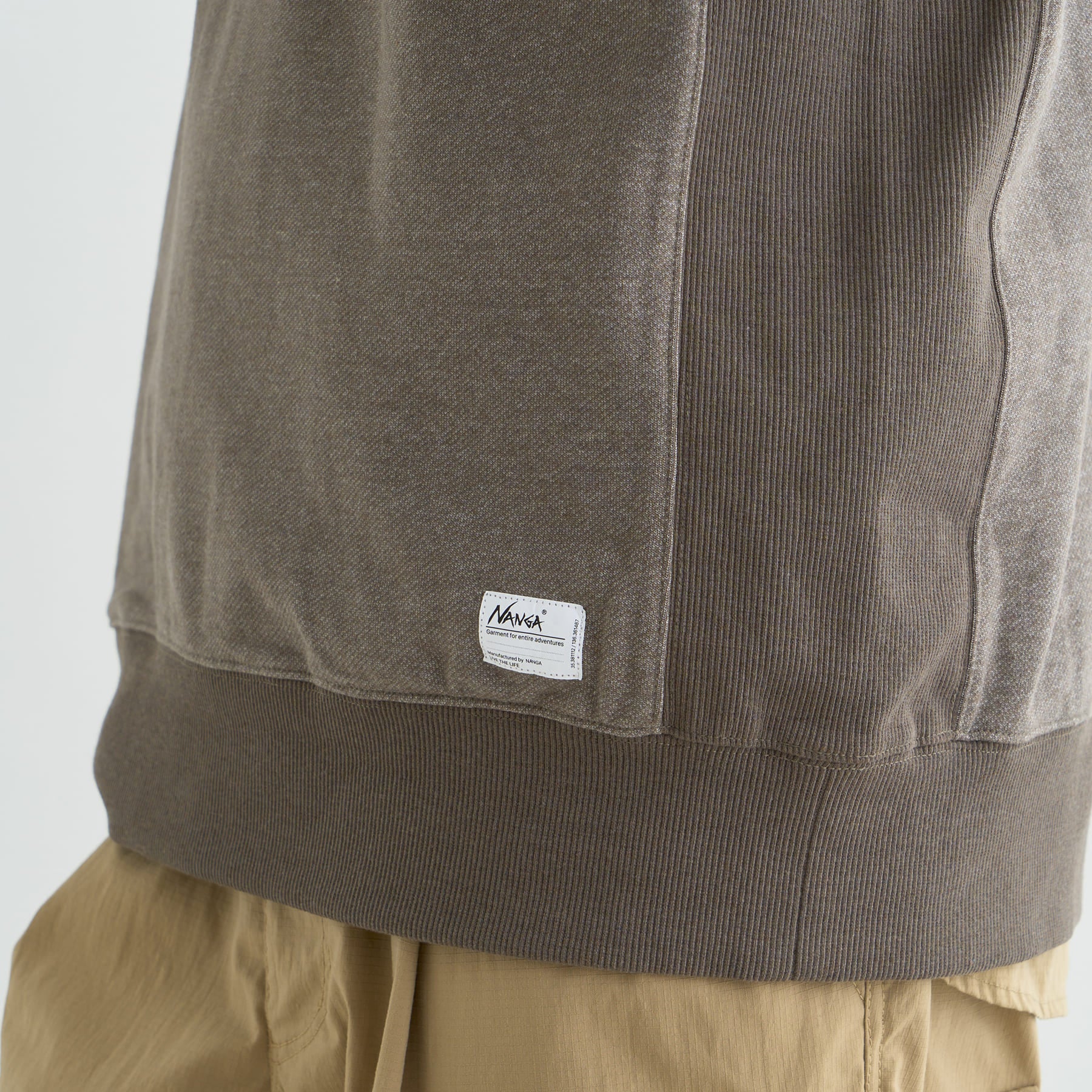 SPECIAL PRICE】ECO HYBRID SWEATSHIRT(MEN) – NANGA ONLINE SHOP