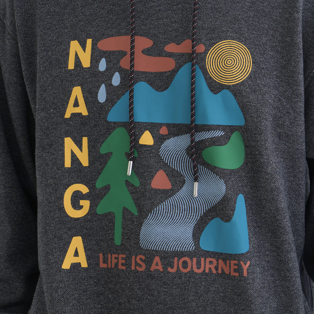 LIFE IS A JOURNEY NATURE ELEMENTS SWEAT HOODIE(UNISEX)