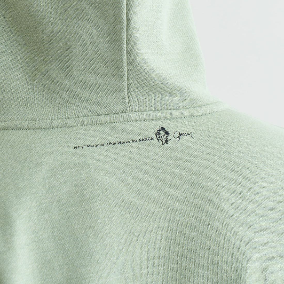 NANGA×Jerry Ukai ECO HYBRID NANGA LOGO HOODIE(UNISEX)