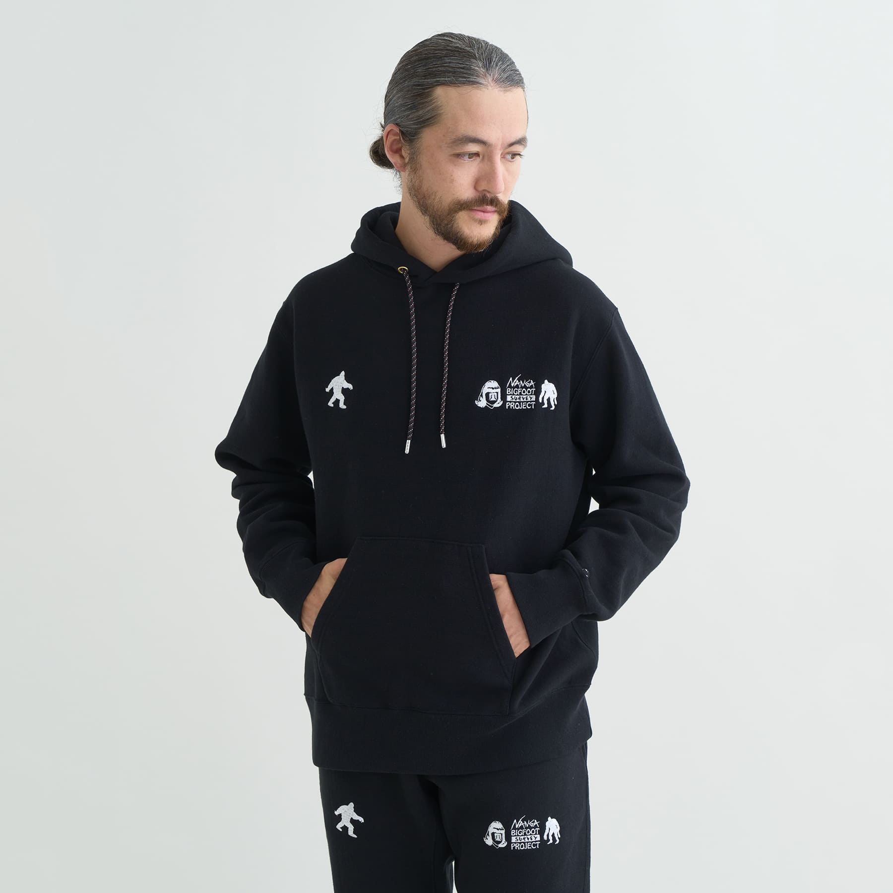 NANGA×TACOMA FUJI RECORDS BIGFOOT SURVEY PROJECT LOGO SWEAT PANTS(UNIS –  NANGA ONLINE SHOP