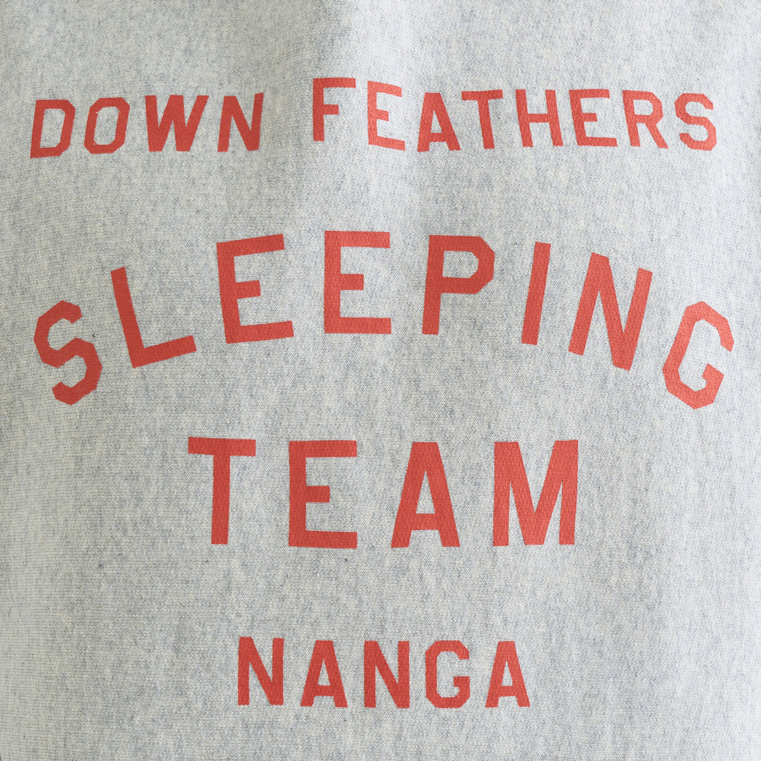 【直営店限定】NANGA×TACOMA FUJI RECORDS DOWN FEATHERS SLEEPING TEAM HOODIE(UNISEX)