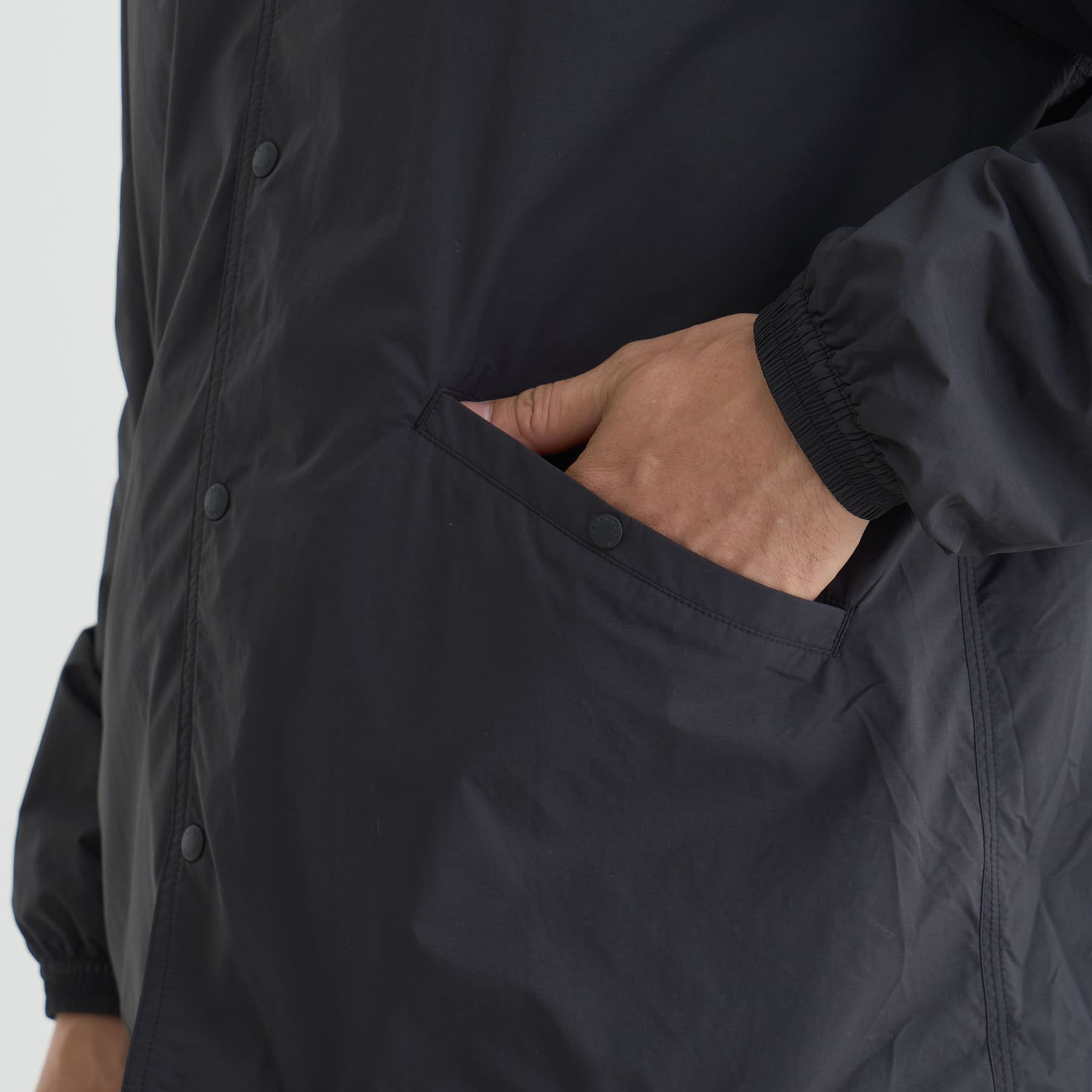 RIB COLLAR COACH JACKET(UNISEX) – NANGA ONLINE SHOP