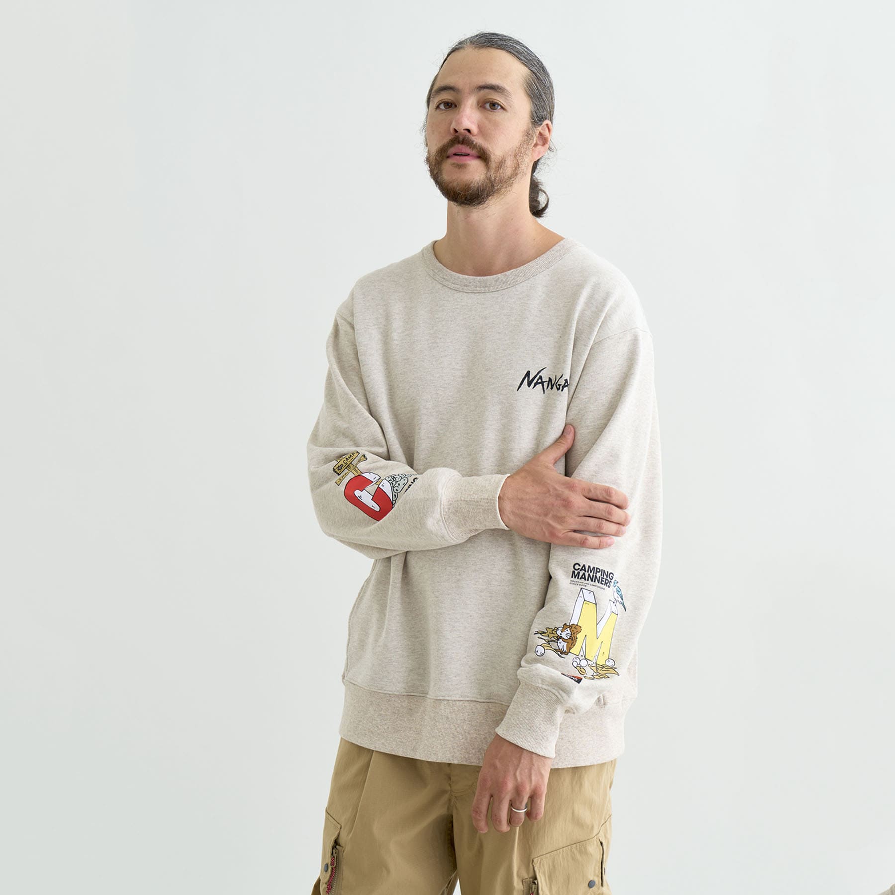 SPECIAL PRICE】ECO HYBRID CAMPING MANNERS WASPS SWEATSHIRT