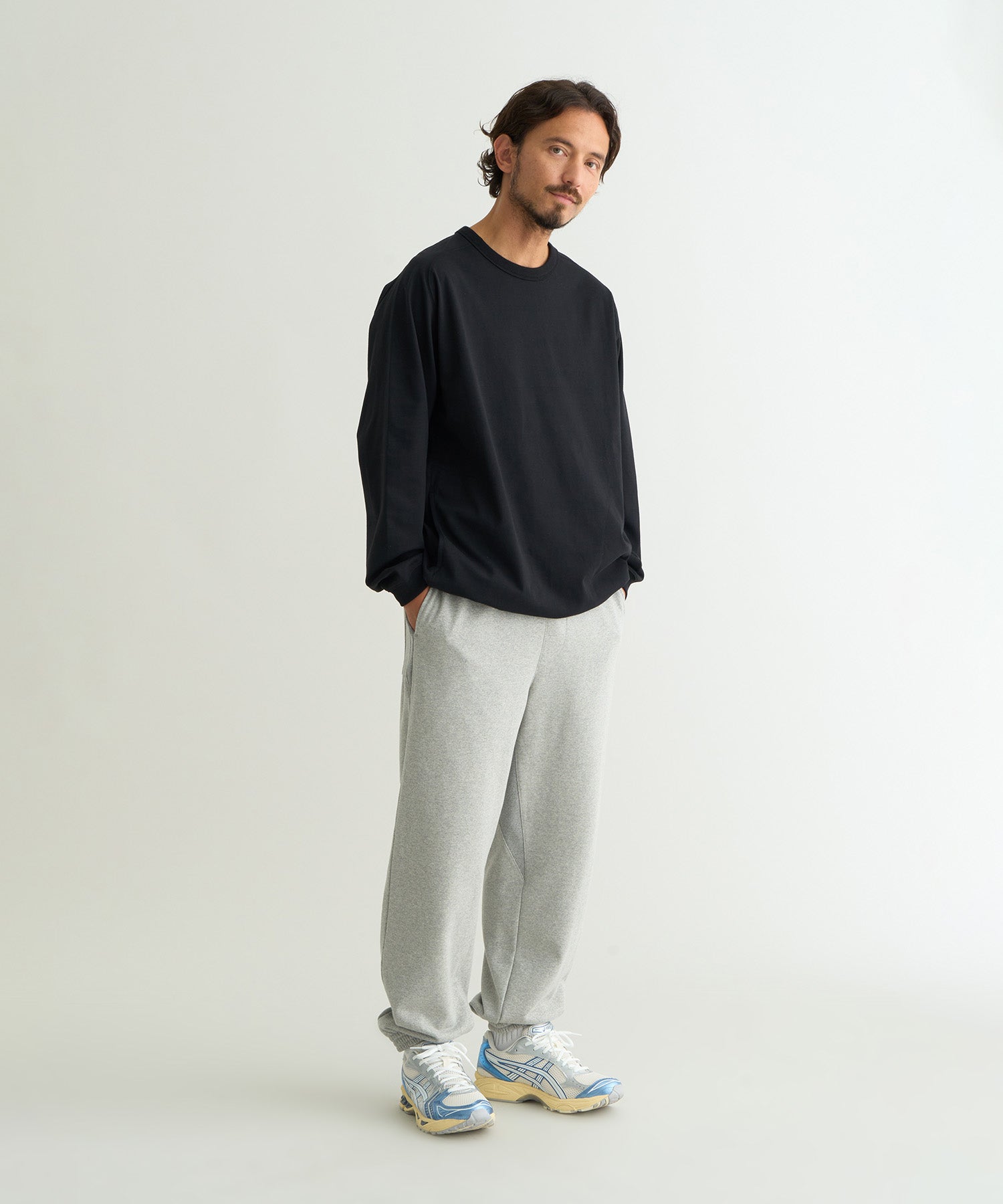 ECO HYBRID OVERSIZED L/S TEE(MEN) – NANGA ONLINE SHOP