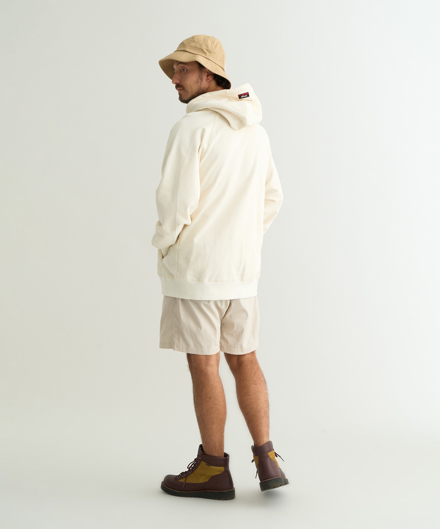 ECO HYBRID BOX LOGO SWEAT HOODIE(UNISEX) – NANGA ONLINE SHOP