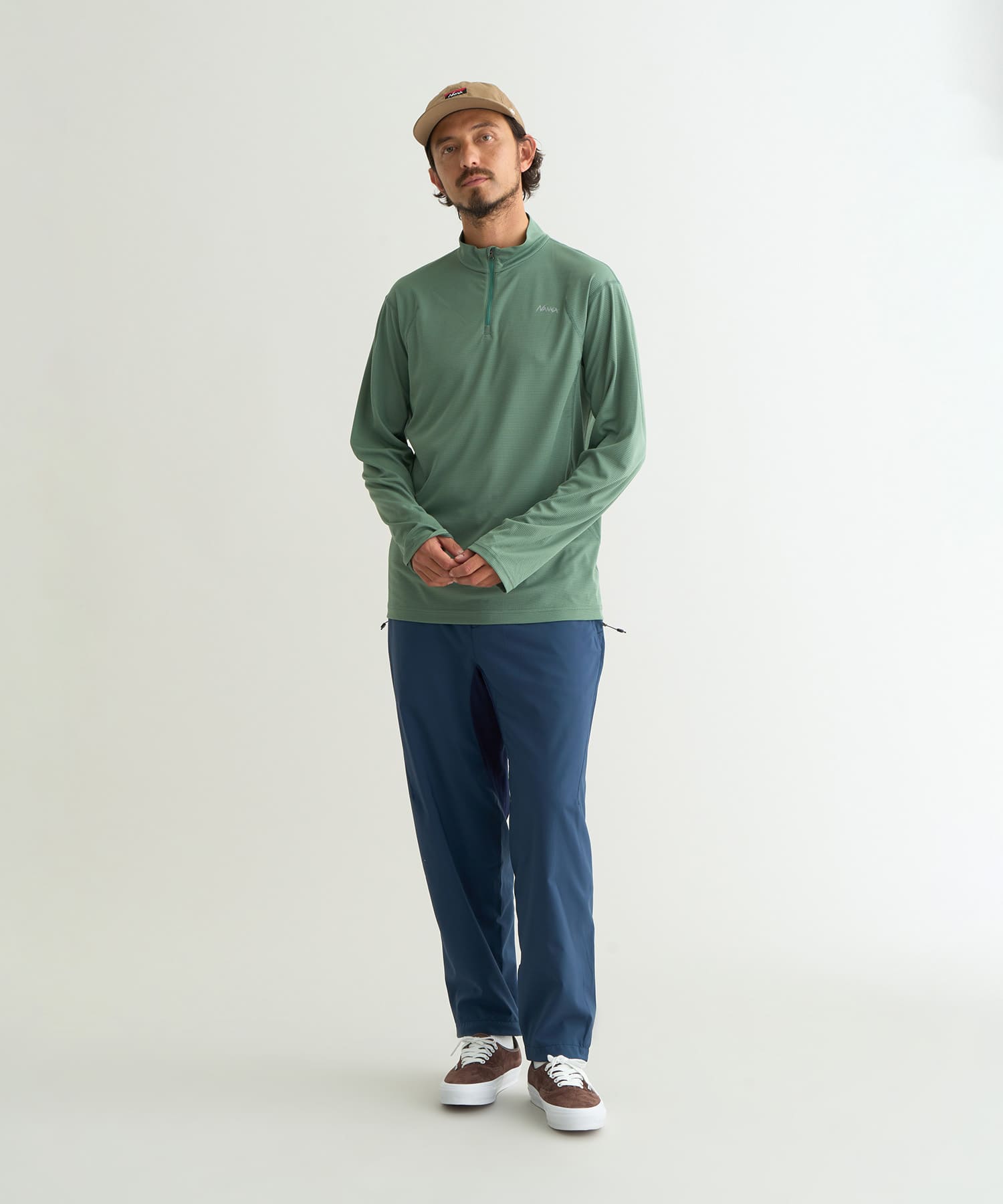 パワードライ ハーフジップトップス – NANGA ONLINE SHOP