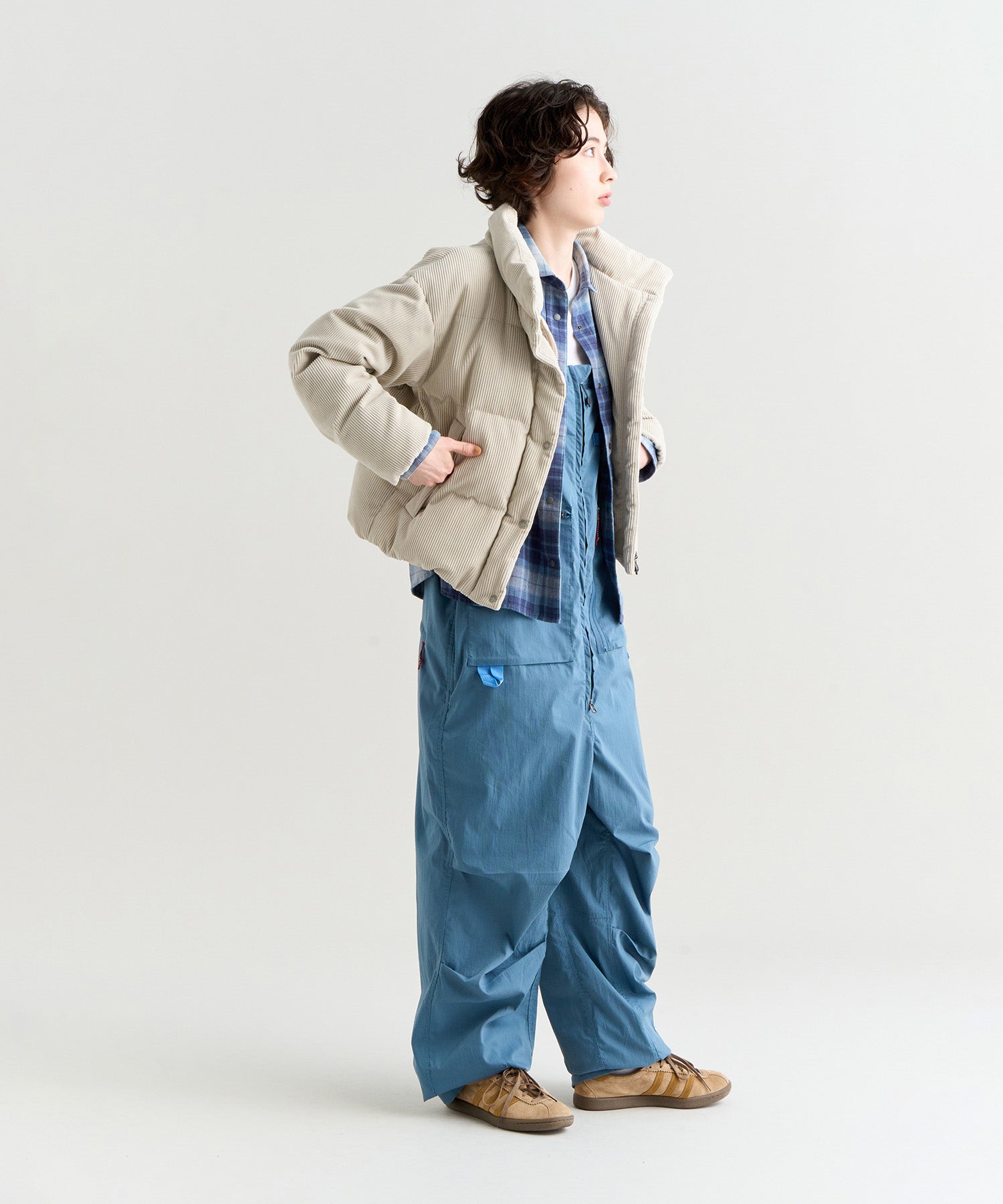 コーデュロイショートダウンジャケット (ウィメンズ) – NANGA