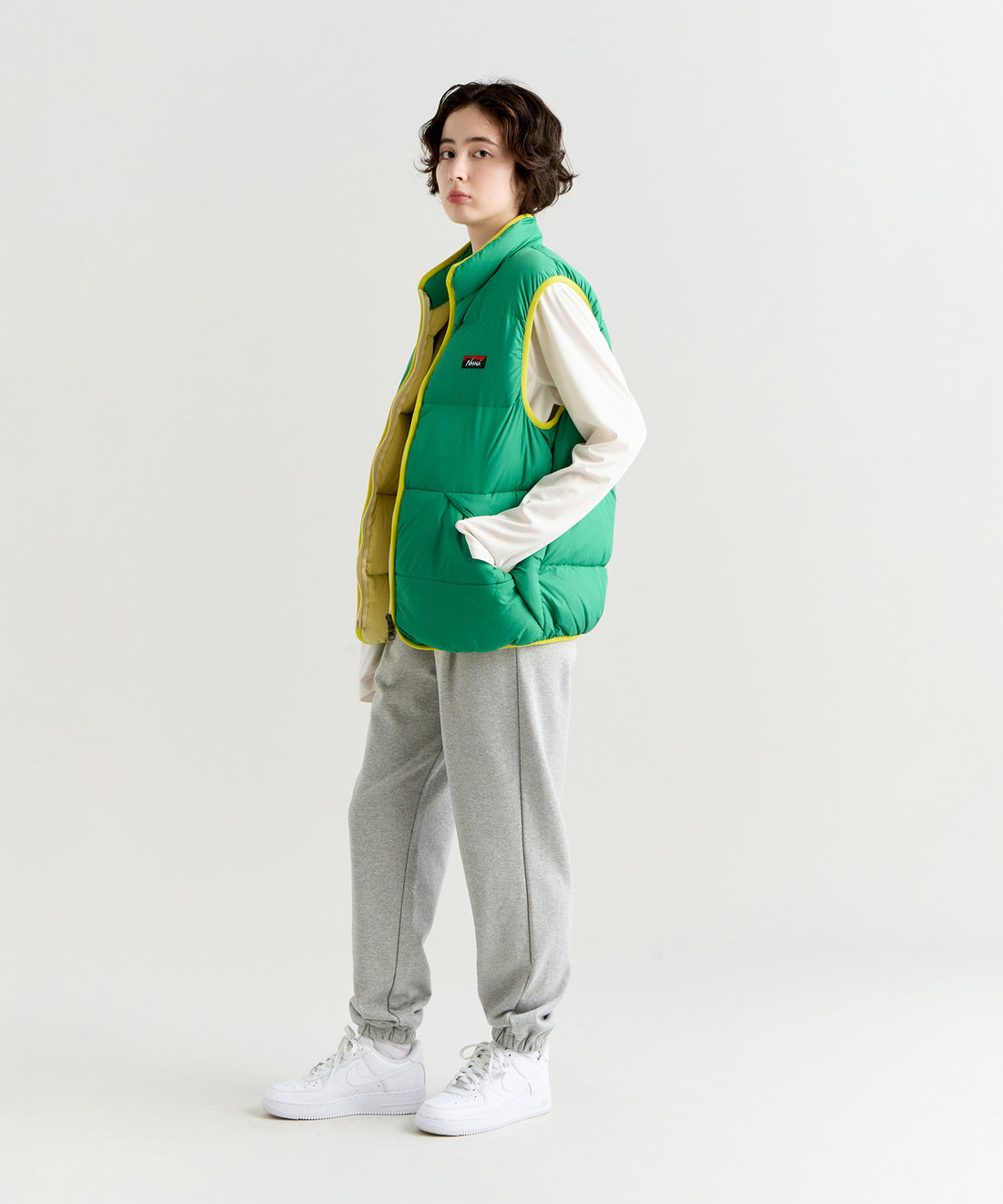 着用モデル：ウィメンズ 165cm ／ 着用サイズ：M