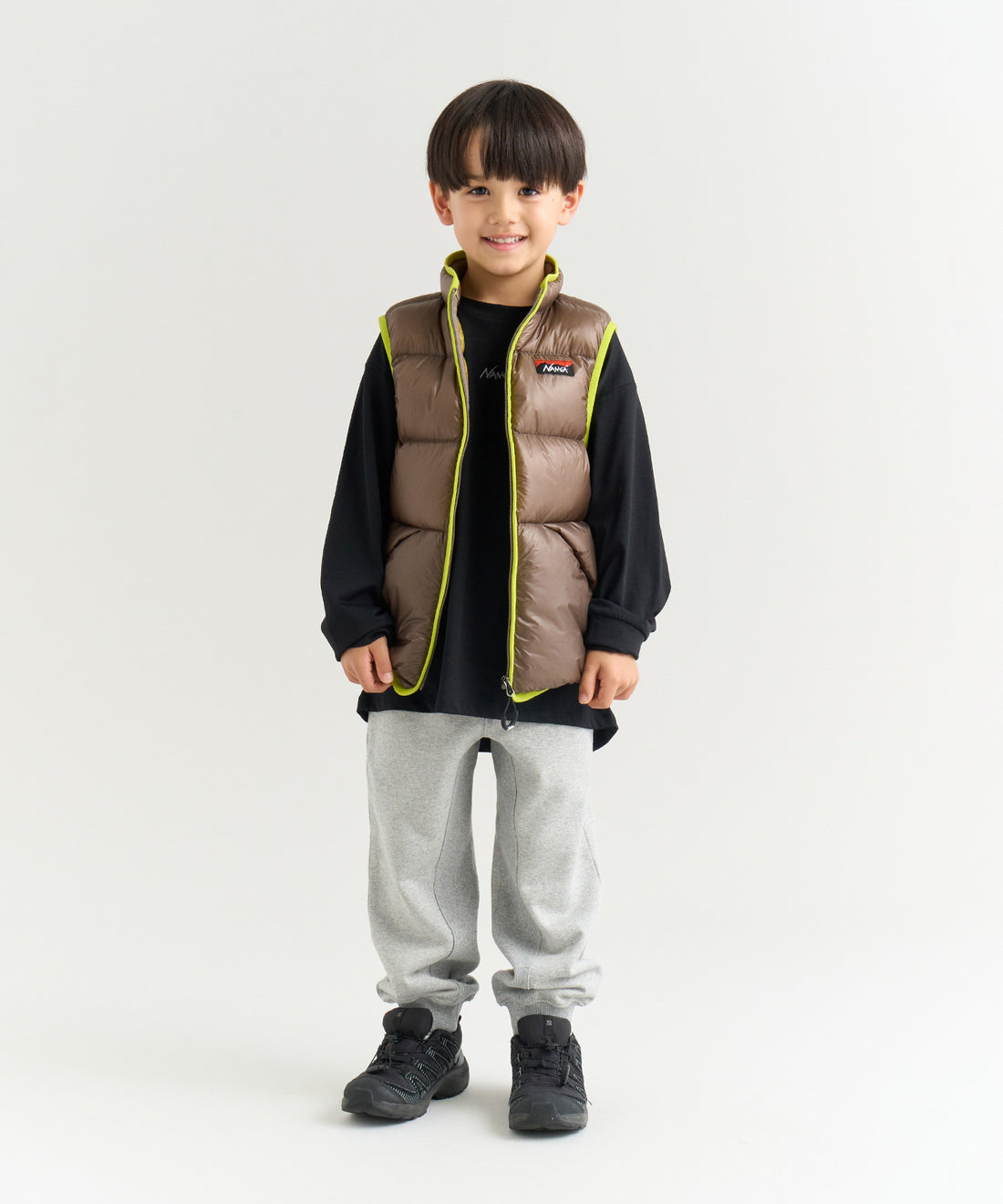 着用モデル：キッズ 116cm ／ 着用サイズ：120