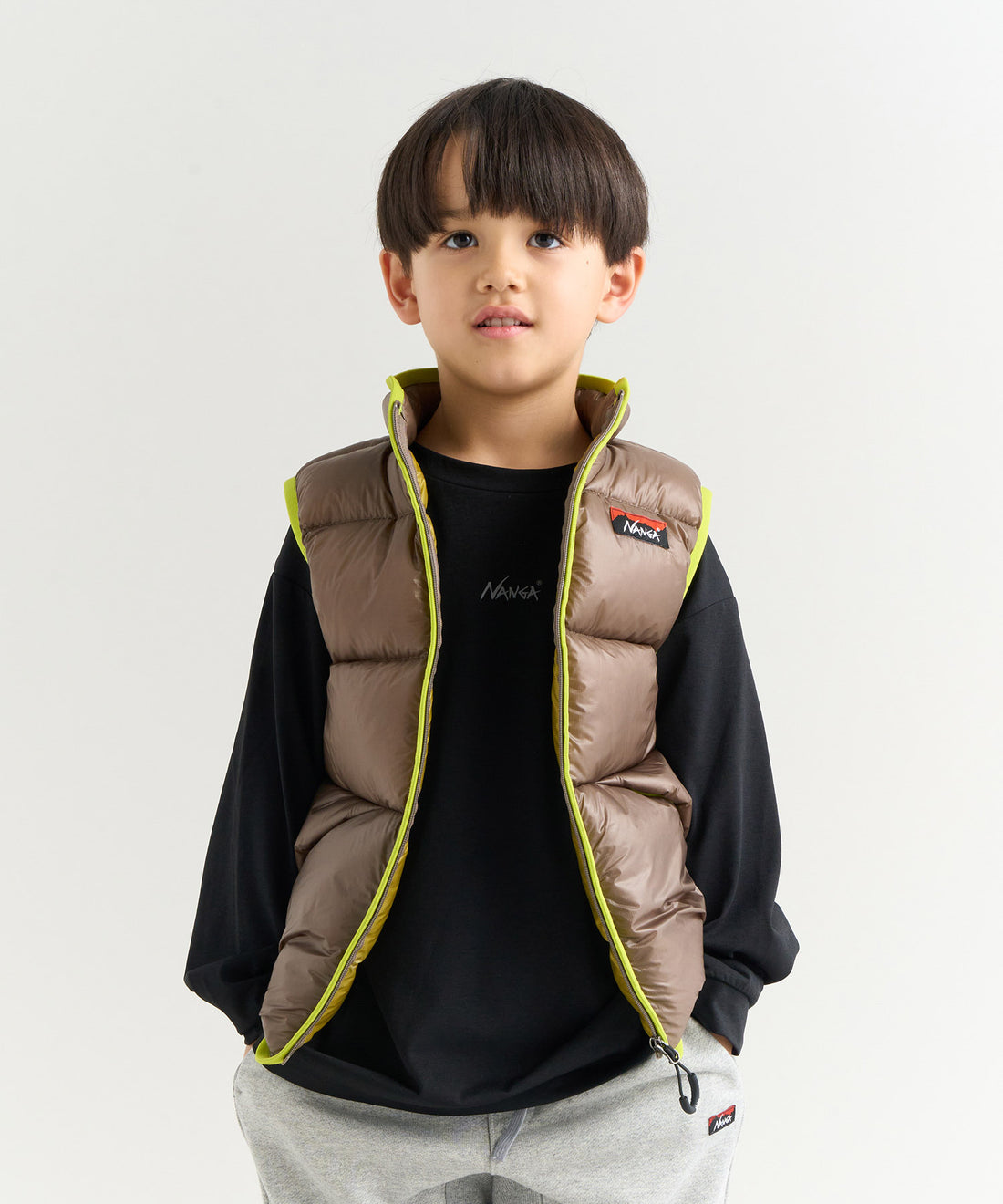 着用モデル：キッズ 116cm ／ 着用サイズ：120