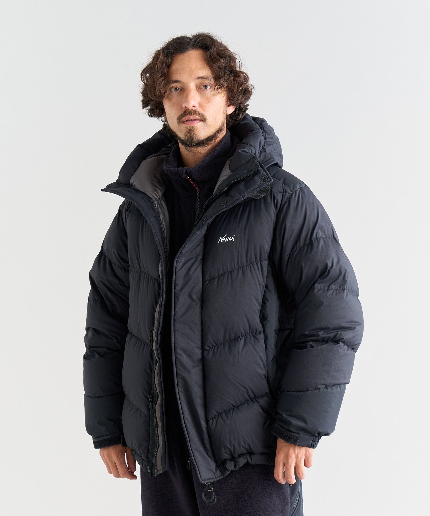 【美品】  ブラック ダウンジャケット L 2302JL カナダグース 2302JL サザビーリーグ MACKENZIE PARKA ダウン