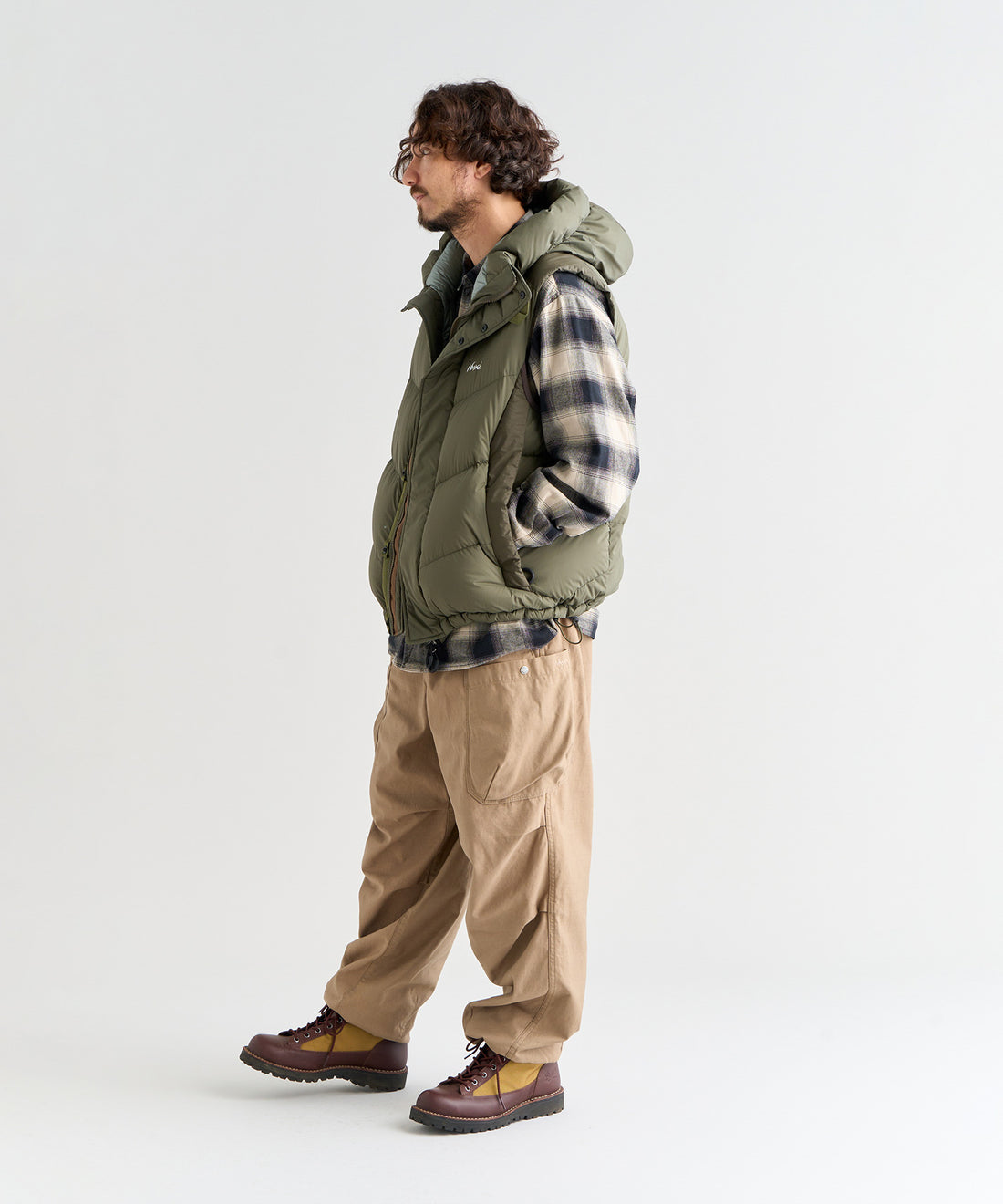 着用モデル：メンズ 181cm ／ 着用サイズ：L