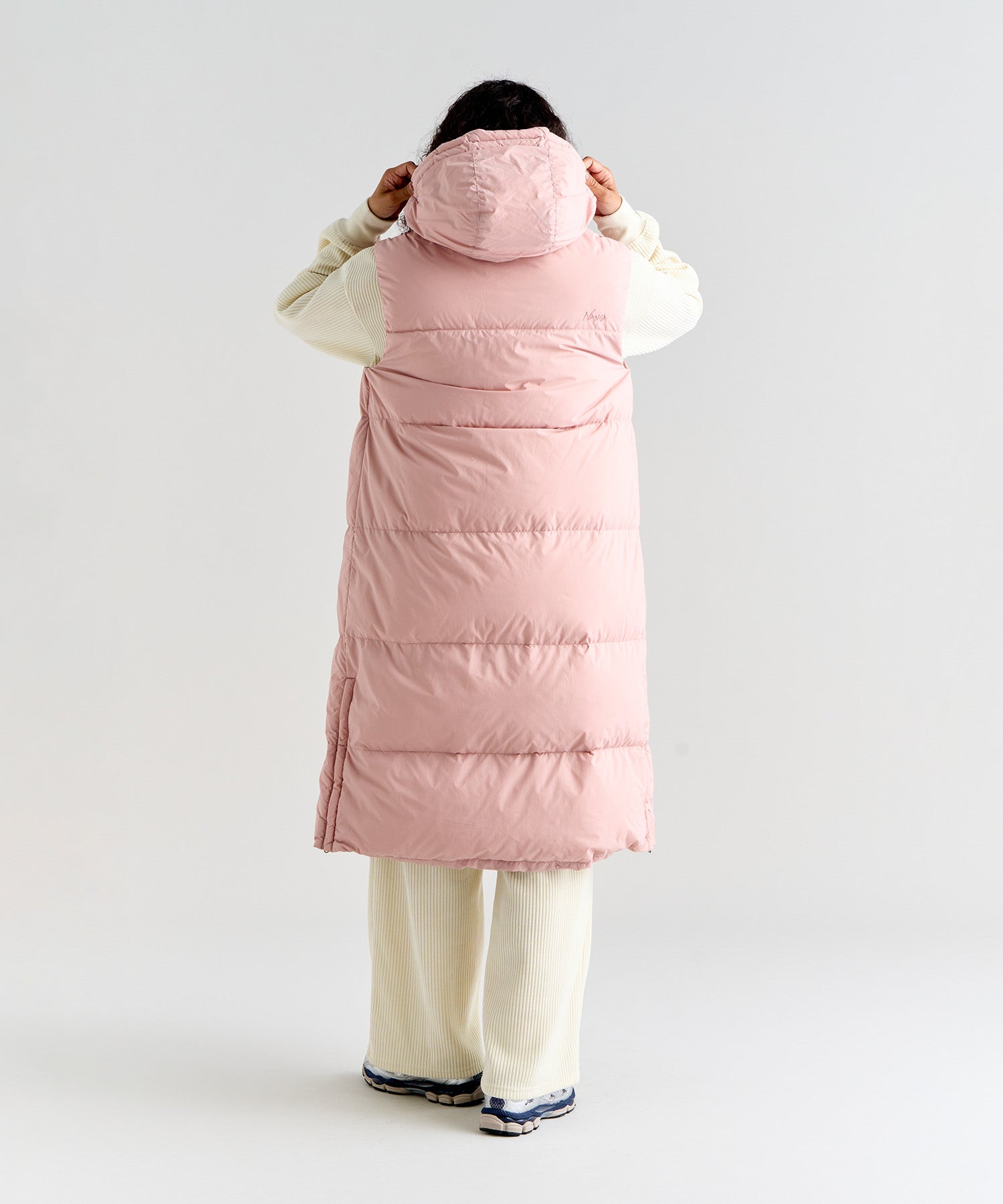 archivio ピンク ダウンベスト　ロング　 手袋 セット 36 archivio ピンク ダウンベスト ロング 手袋 セット 36 - メルカリ