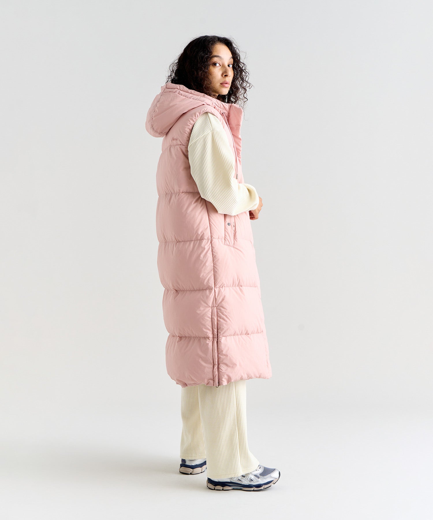 【新品未使用】THE NORTH FACE WM ロングダウンベスト 正規品】THE NORTH FACE PURPLE LABEL ノースフェイス パープル