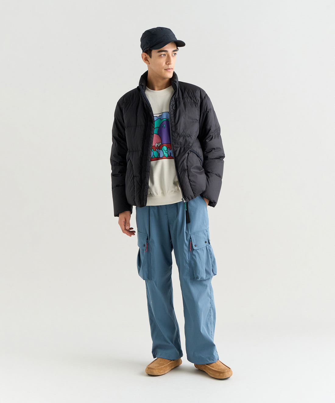 着用モデル：メンズ 183cm ／ 着用サイズ：L