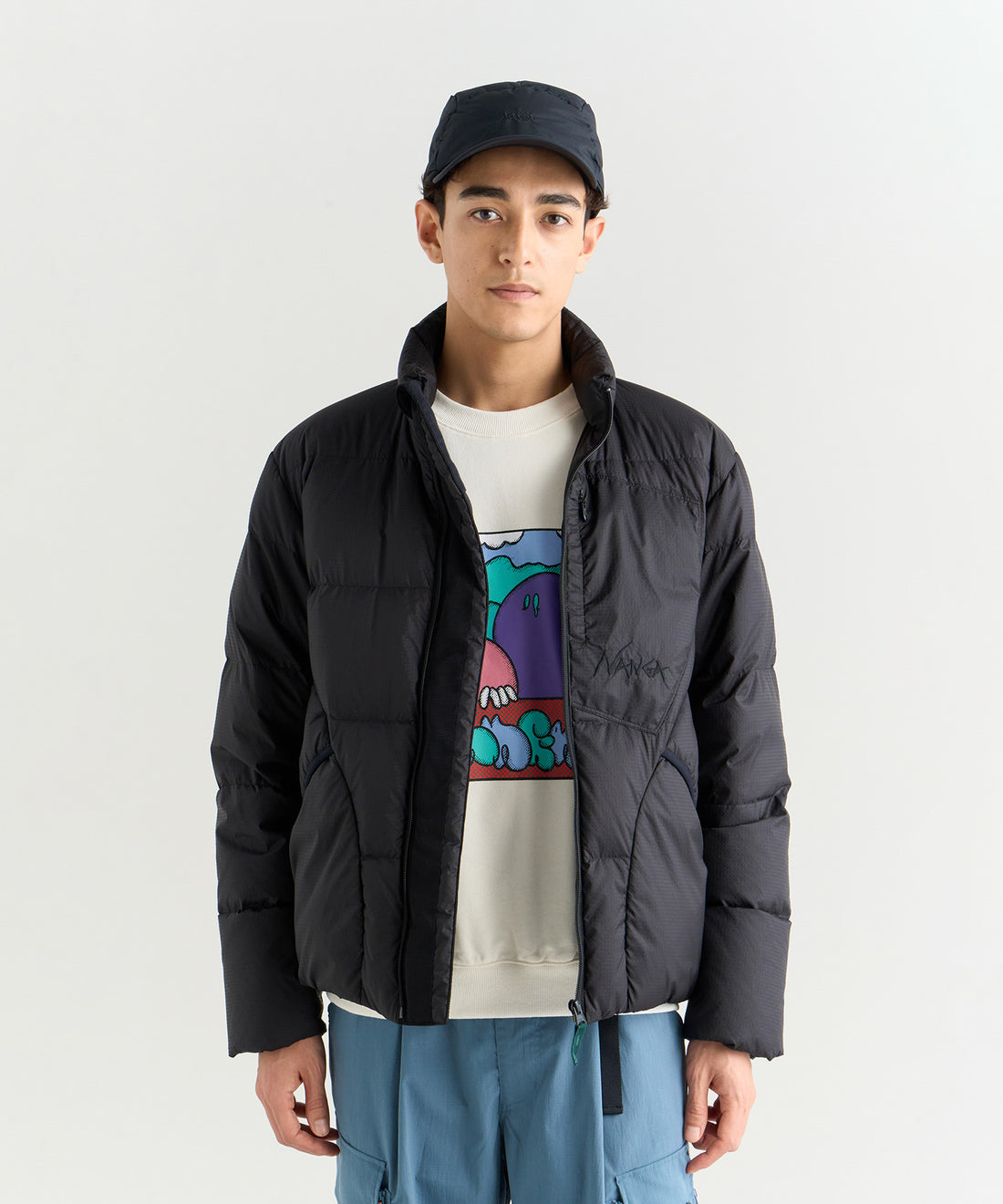 着用モデル：メンズ 183cm ／ 着用サイズ：L