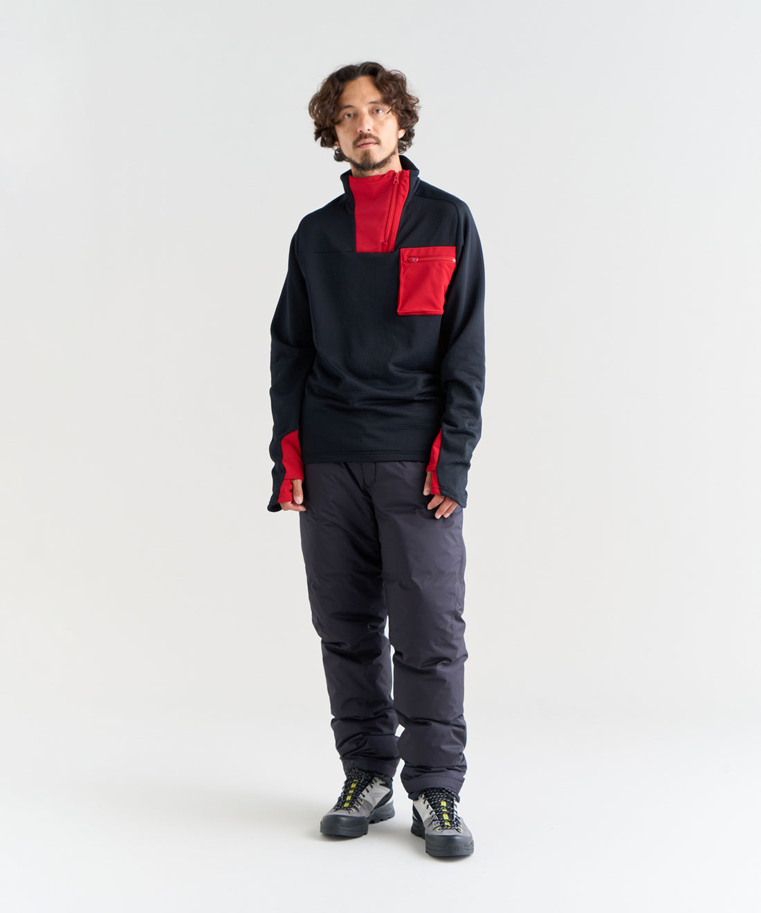 着用モデル：メンズ 181cm ／ 着用サイズ：L