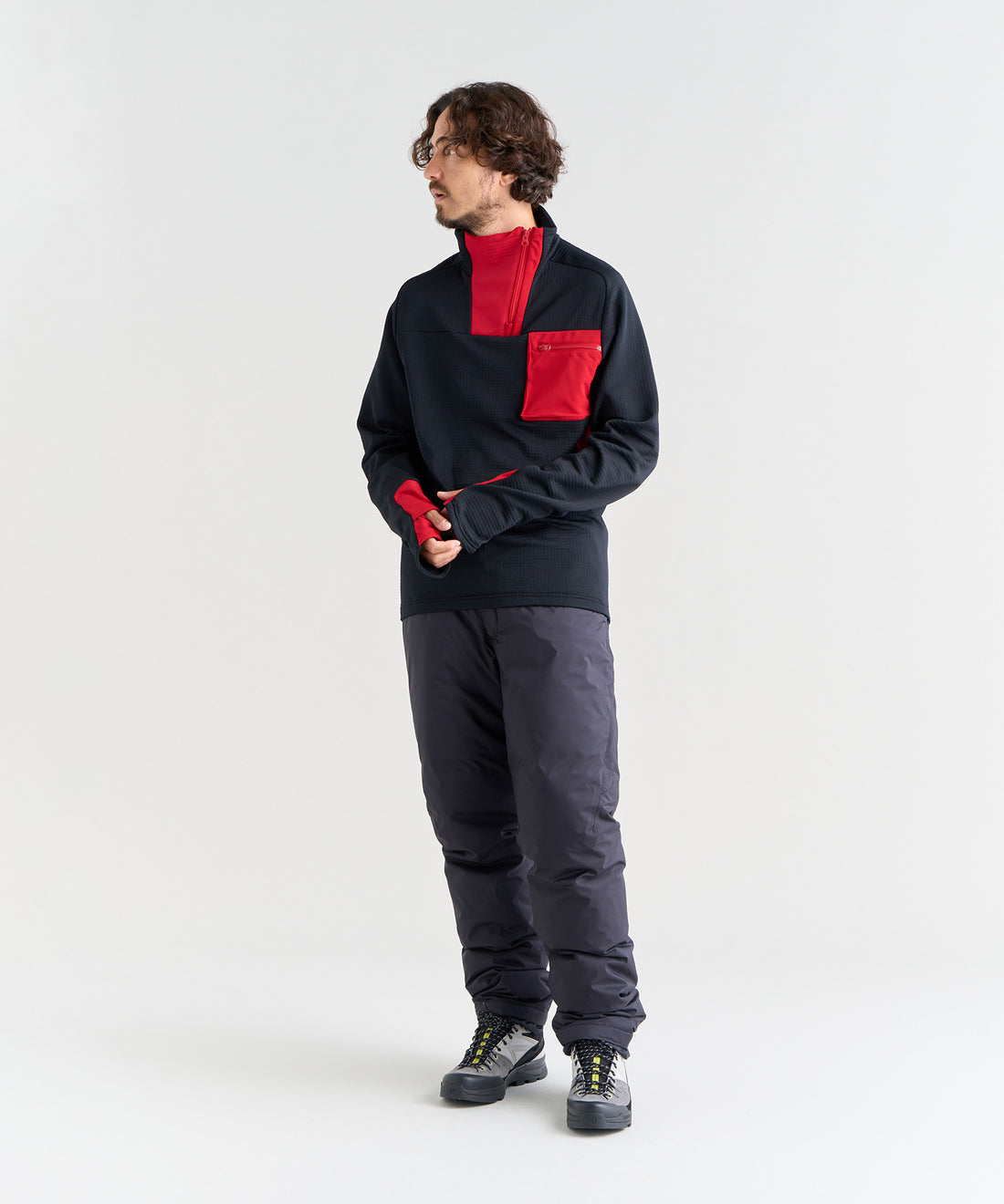 着用モデル：メンズ 181cm ／ 着用サイズ：L