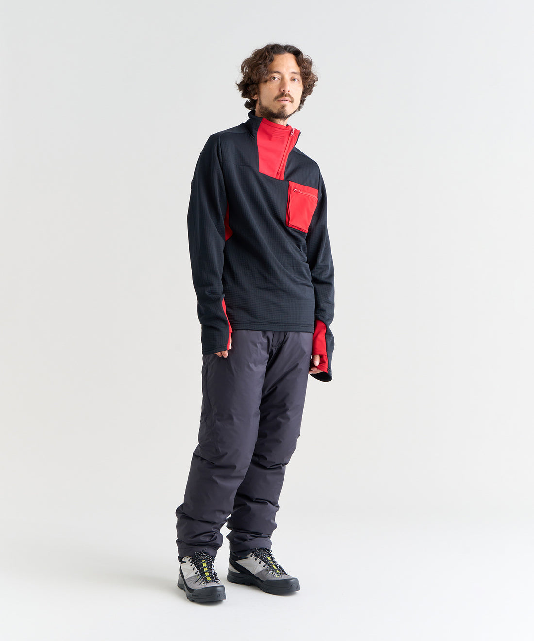 着用モデル：メンズ 181cm ／ 着用サイズ：L