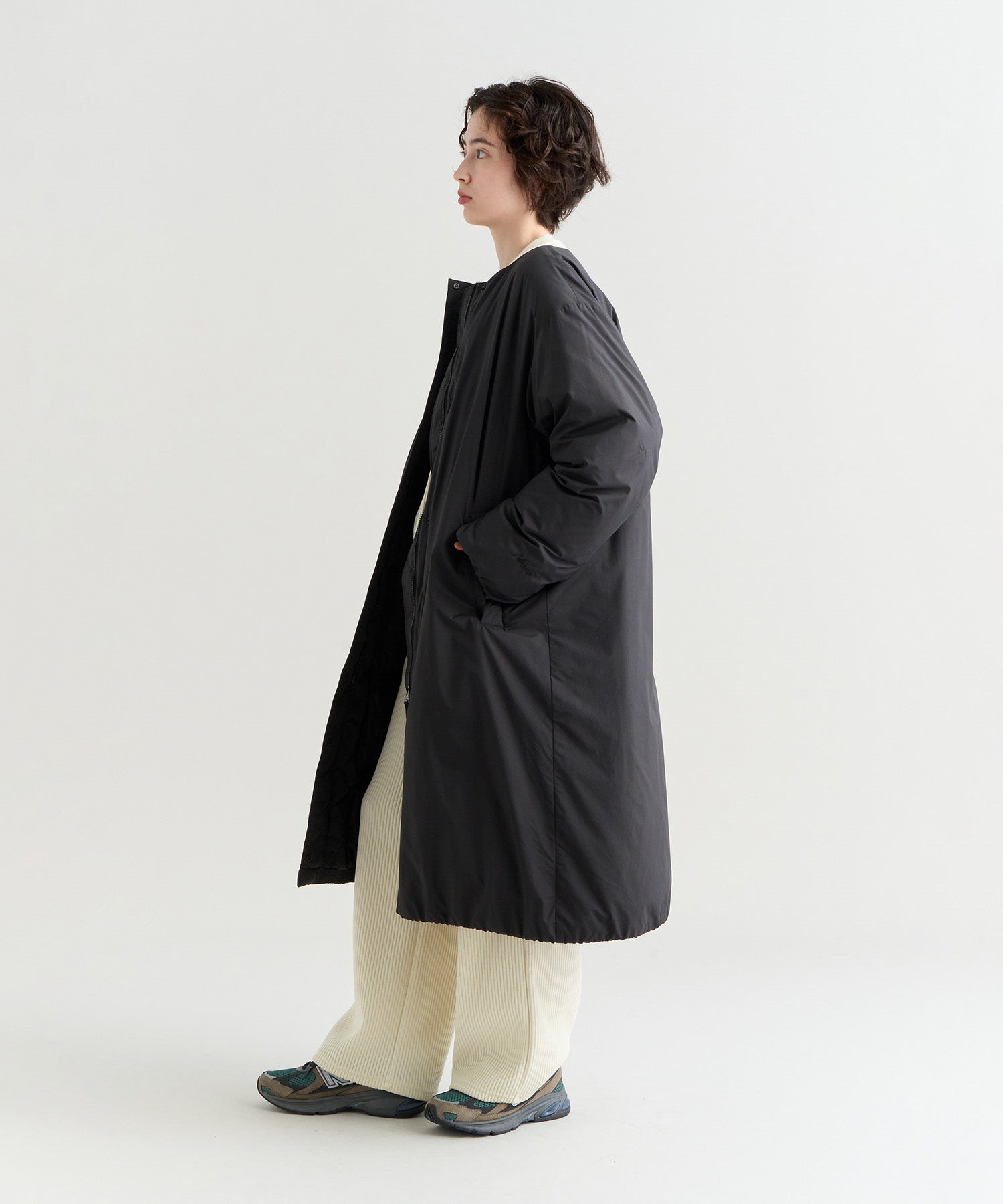 ジャケット・アウター NANGA NO COLLAR DOWN COAT BLACK ノーカラーダウンコート (ウィメンズ) – NANGA ONLINE SHOP